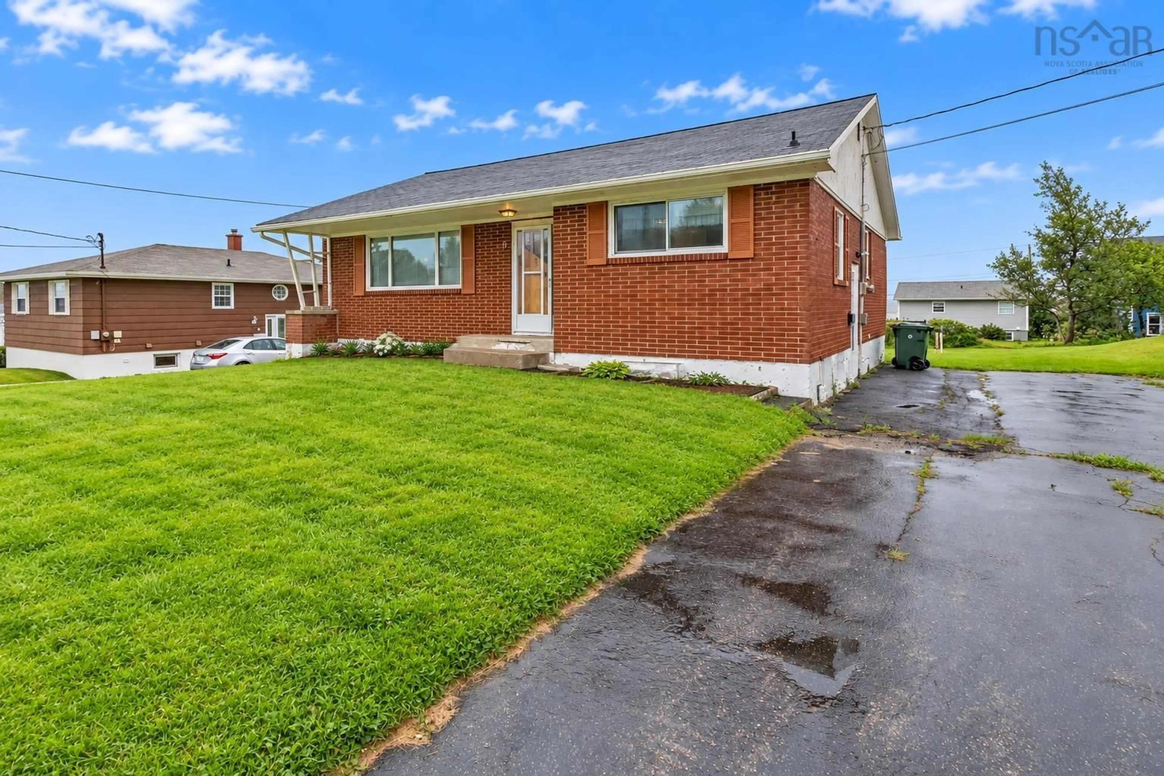Home with brick exterior material, street for 6 Hillier St, Glace Bay Nova Scotia B1A 1C1