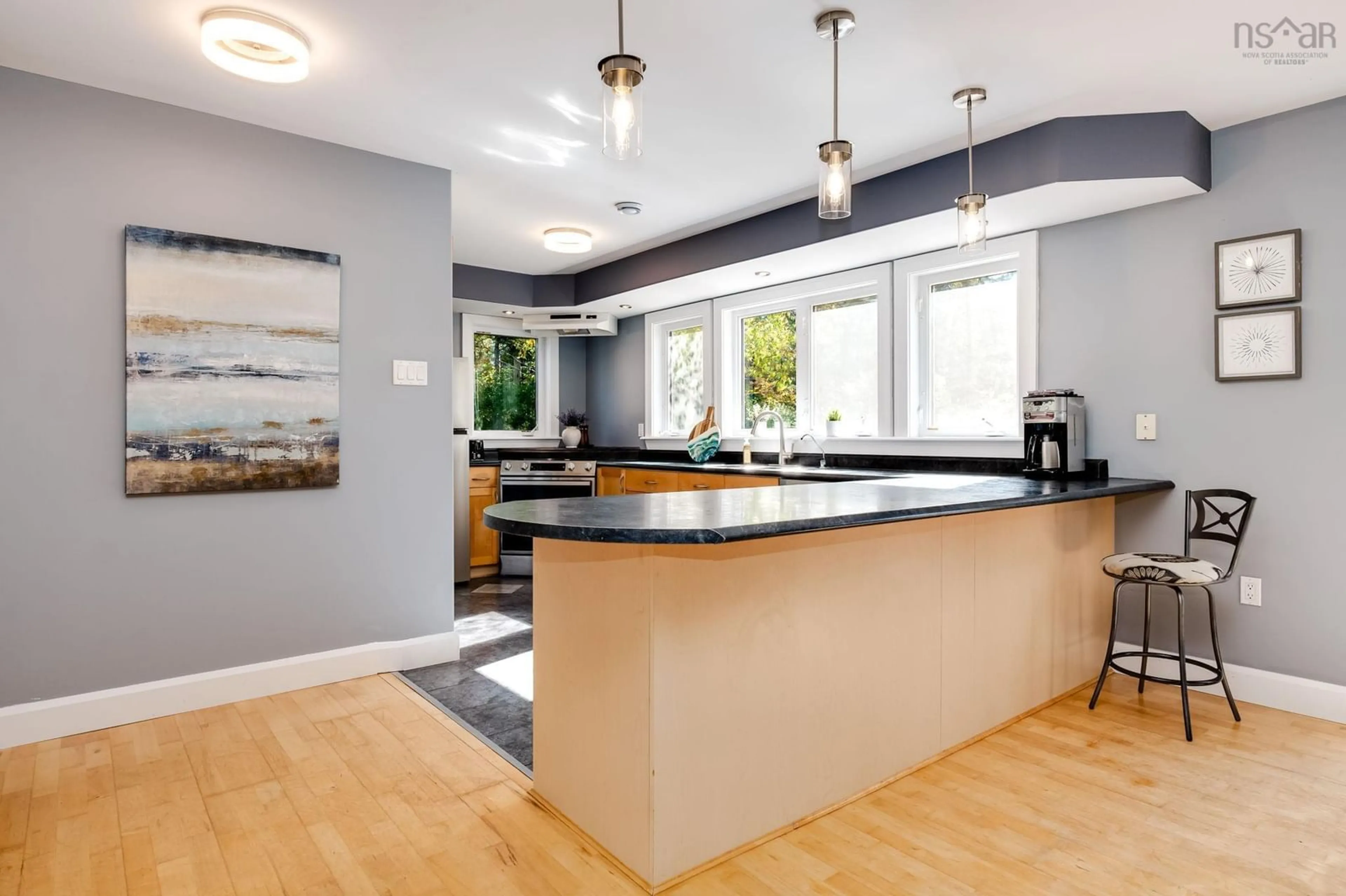 Open concept kitchen, unknown for 50 Limestone Ave, Fall River Nova Scotia B2T 1N7