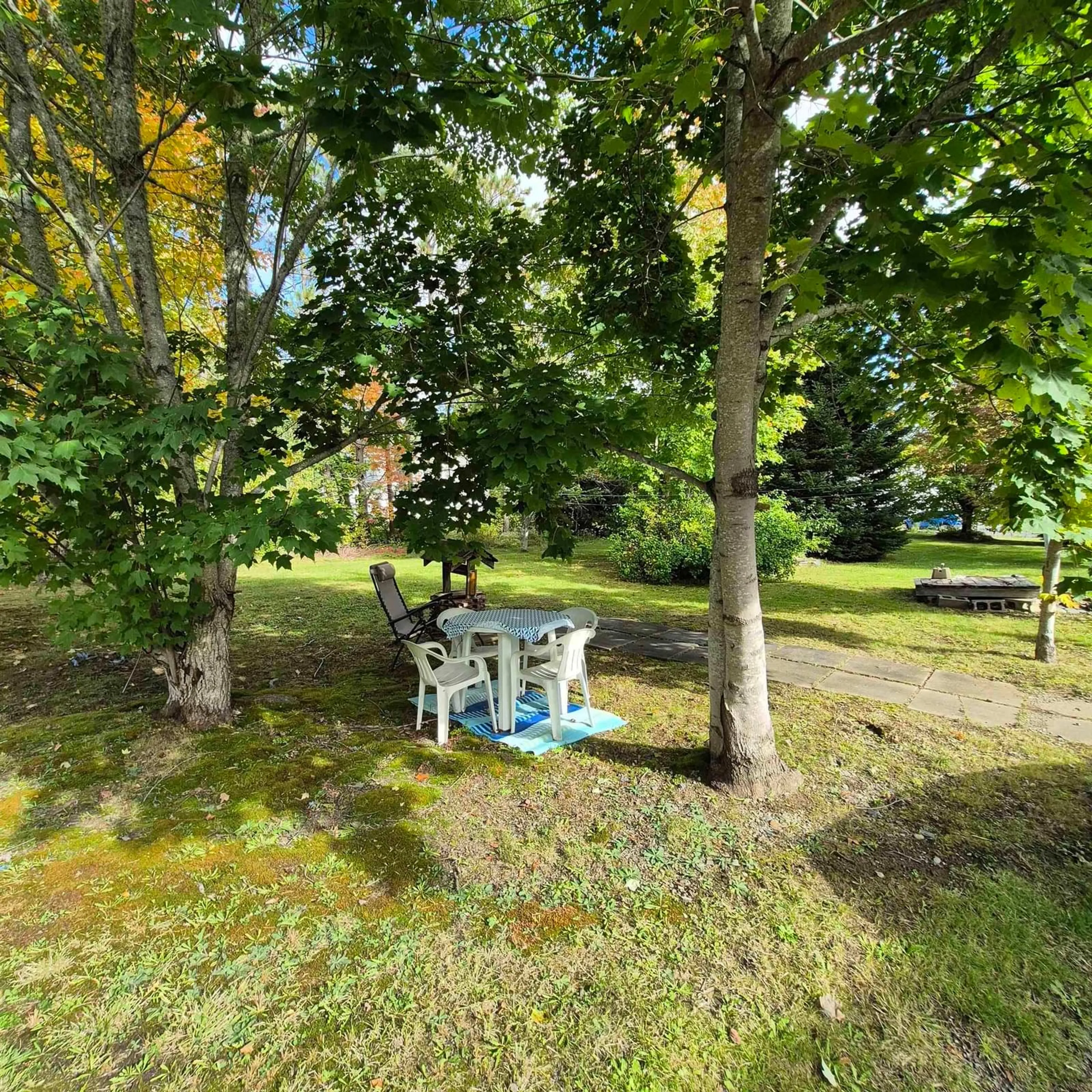 Patio, forest/trees view for 9794 Highway 8, Caledonia Nova Scotia B0T 1B0