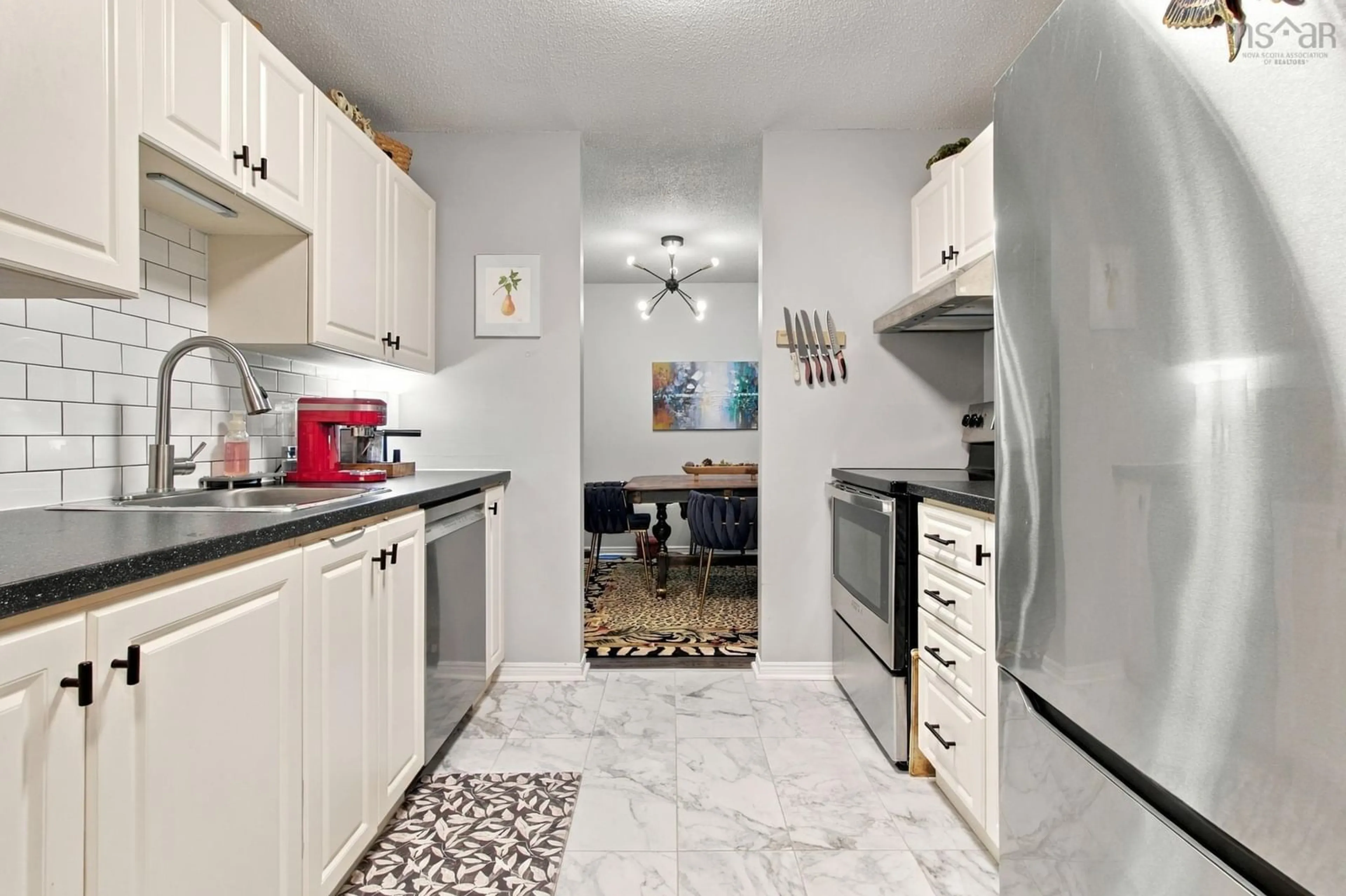 Standard kitchen, ceramic/tile floor for 9 Forest Hills Pky #137, Cole Harbour Nova Scotia B2W 0M5