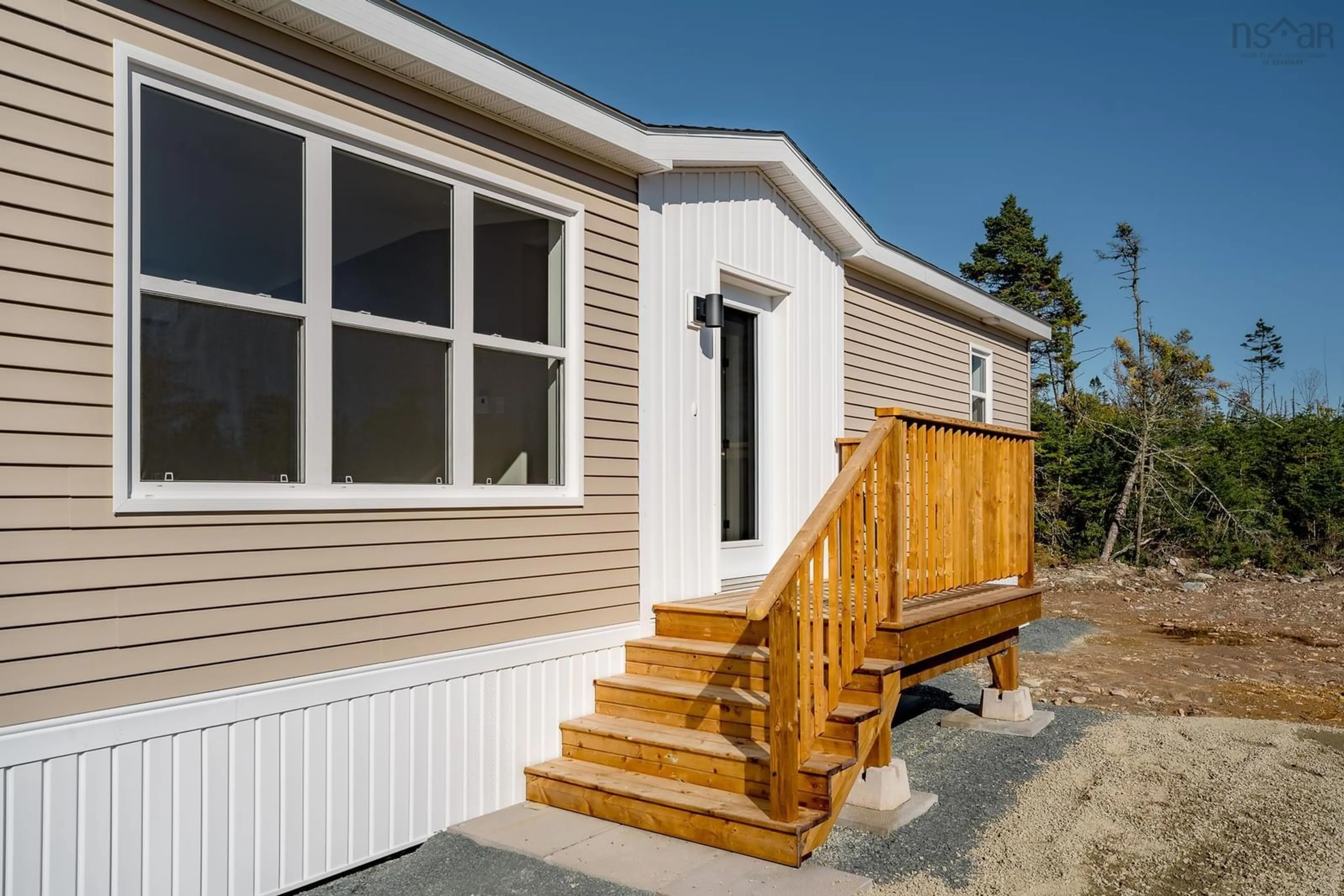 Home with vinyl exterior material, street for 420 Cross Rd, West Jeddore Nova Scotia B0J 2E0