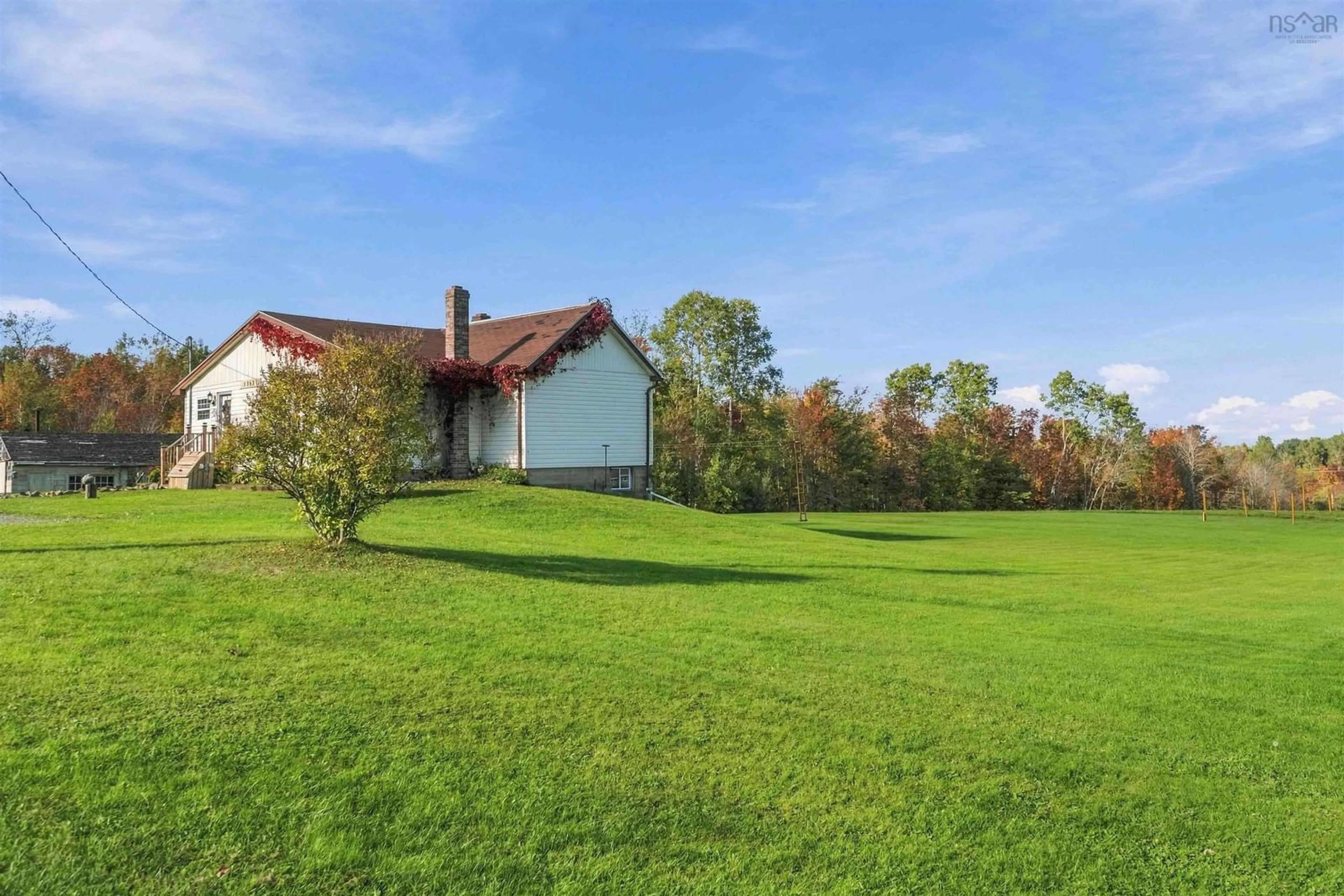 A pic from outside/outdoor area/front of a property/back of a property/a pic from drone, unknown for 13631 Highway 1, Hants Border Nova Scotia B0P 1P0