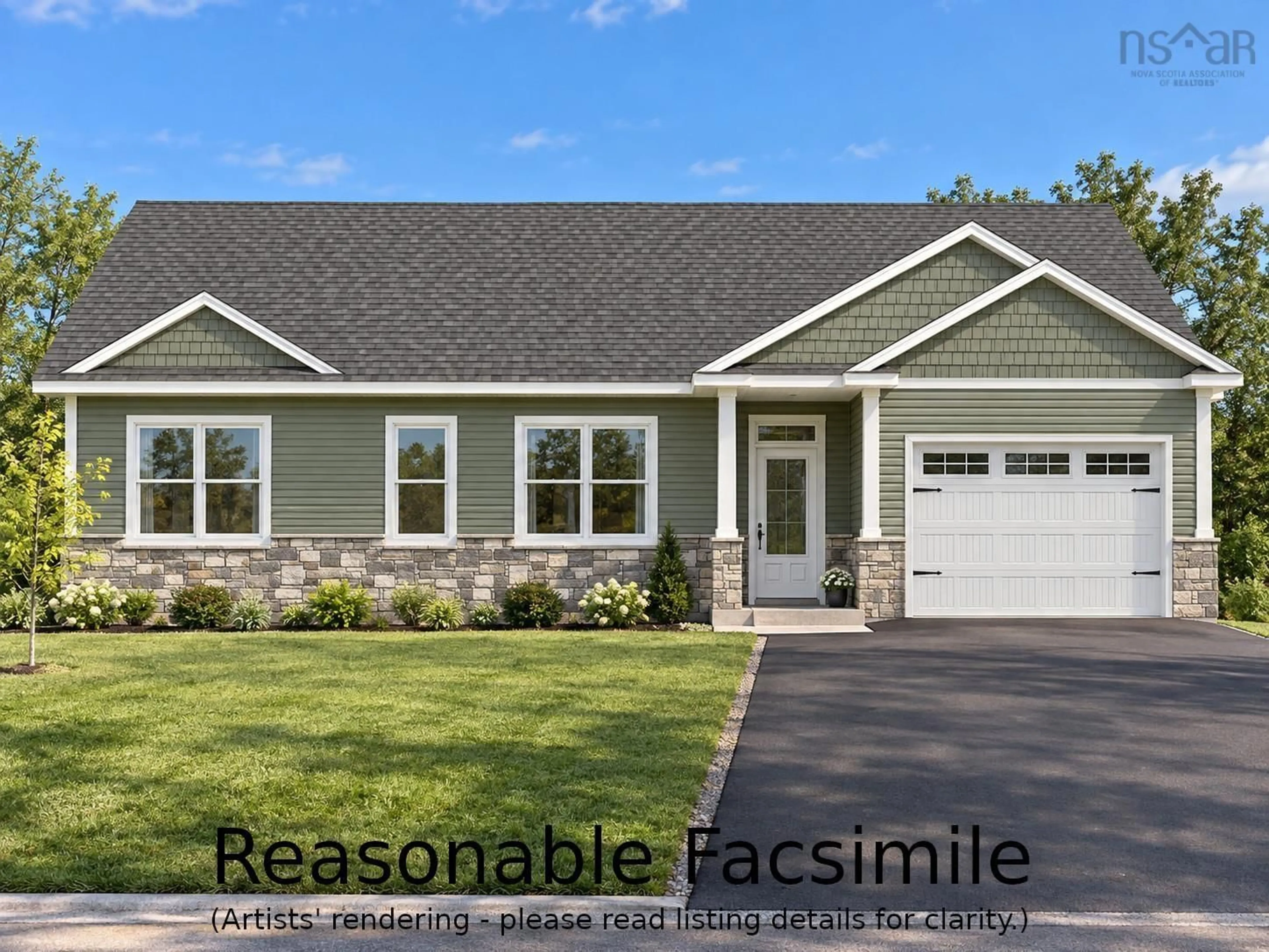 Home with vinyl exterior material, street for (Portion Of) Princess Crescent #Lot 73, Coldbrook Nova Scotia B4R 1B2