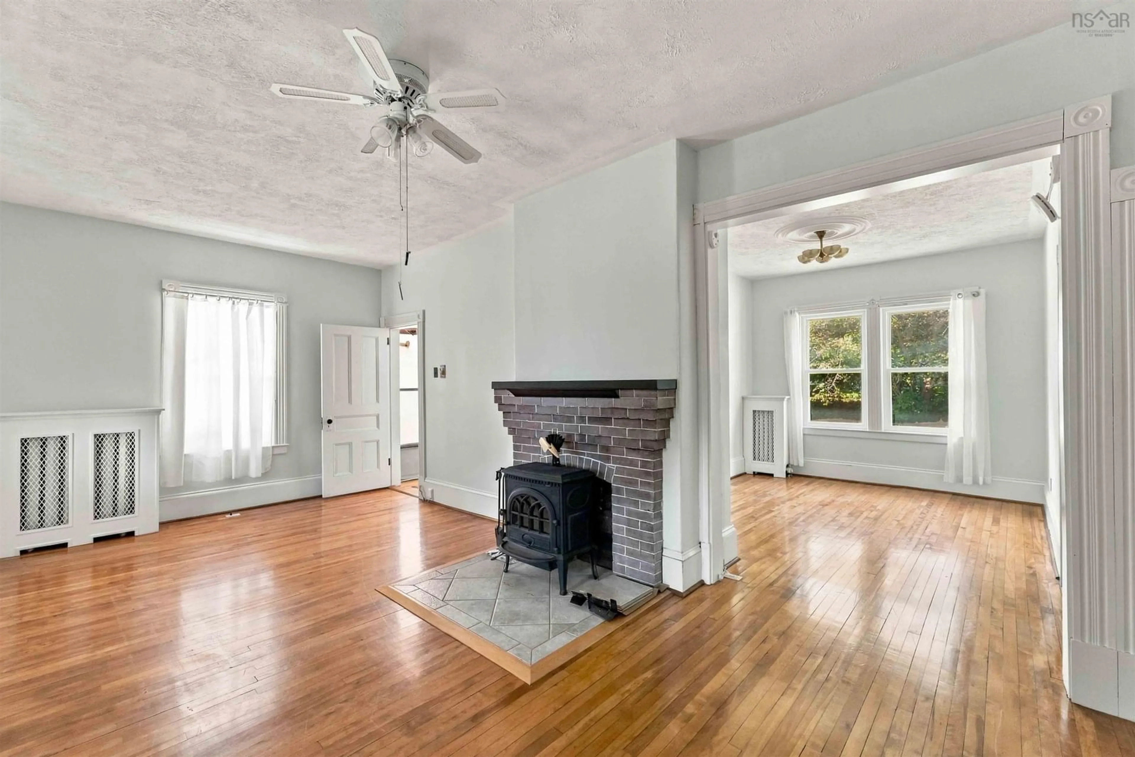 Living room with furniture, unknown for 1107 Middle St, Port Williams Nova Scotia B0P 1T0