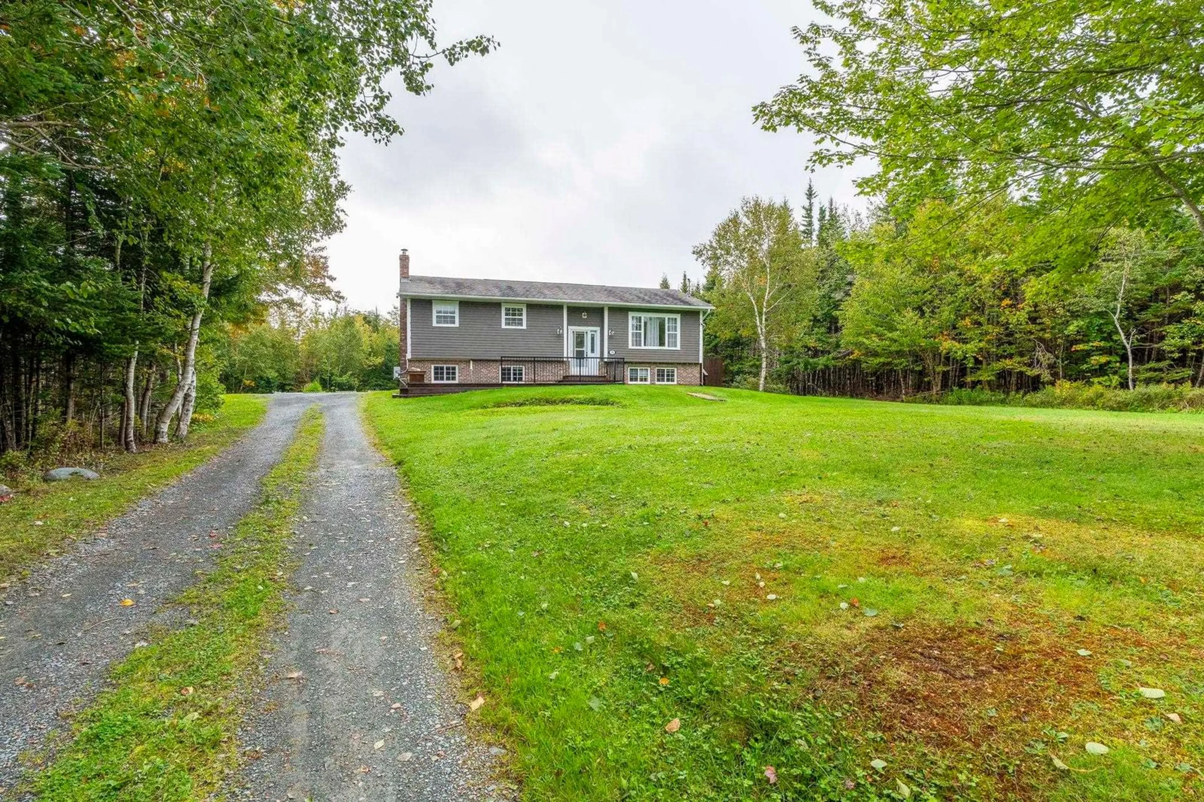 A pic from outside/outdoor area/front of a property/back of a property/a pic from drone, street for 20 Flandrum Hills Rd, Cow Bay Nova Scotia B3G 1K3