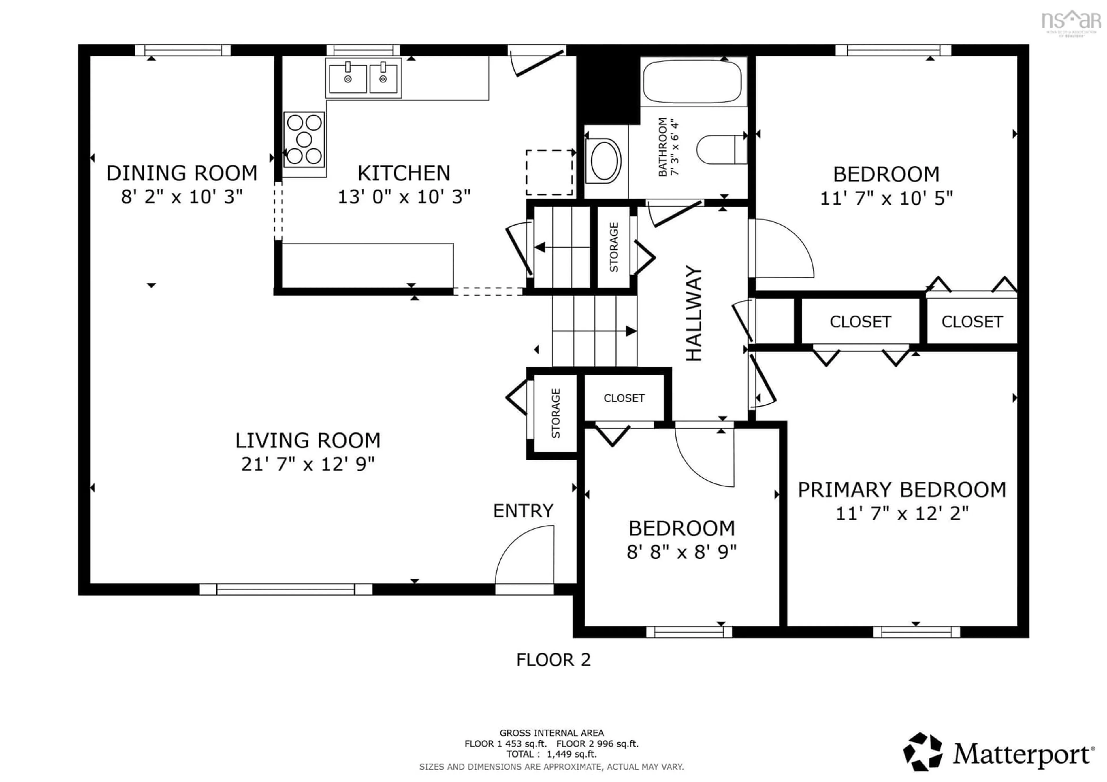 Floor plan for 46 Parker Condon Rd, Berwick North Nova Scotia B0P 1E0
