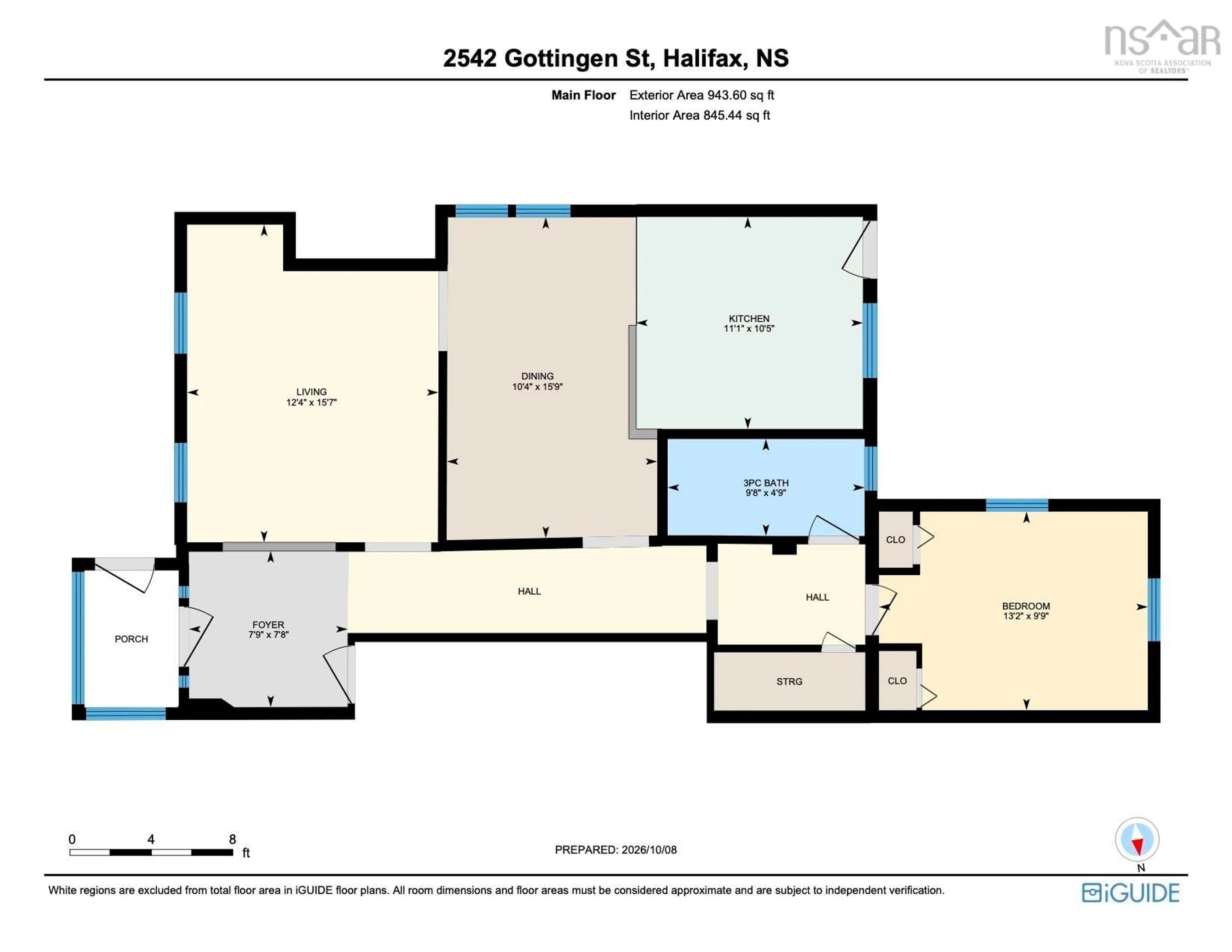 Floor plan for 2542 Gottingen St, Halifax Nova Scotia B3K 3C4