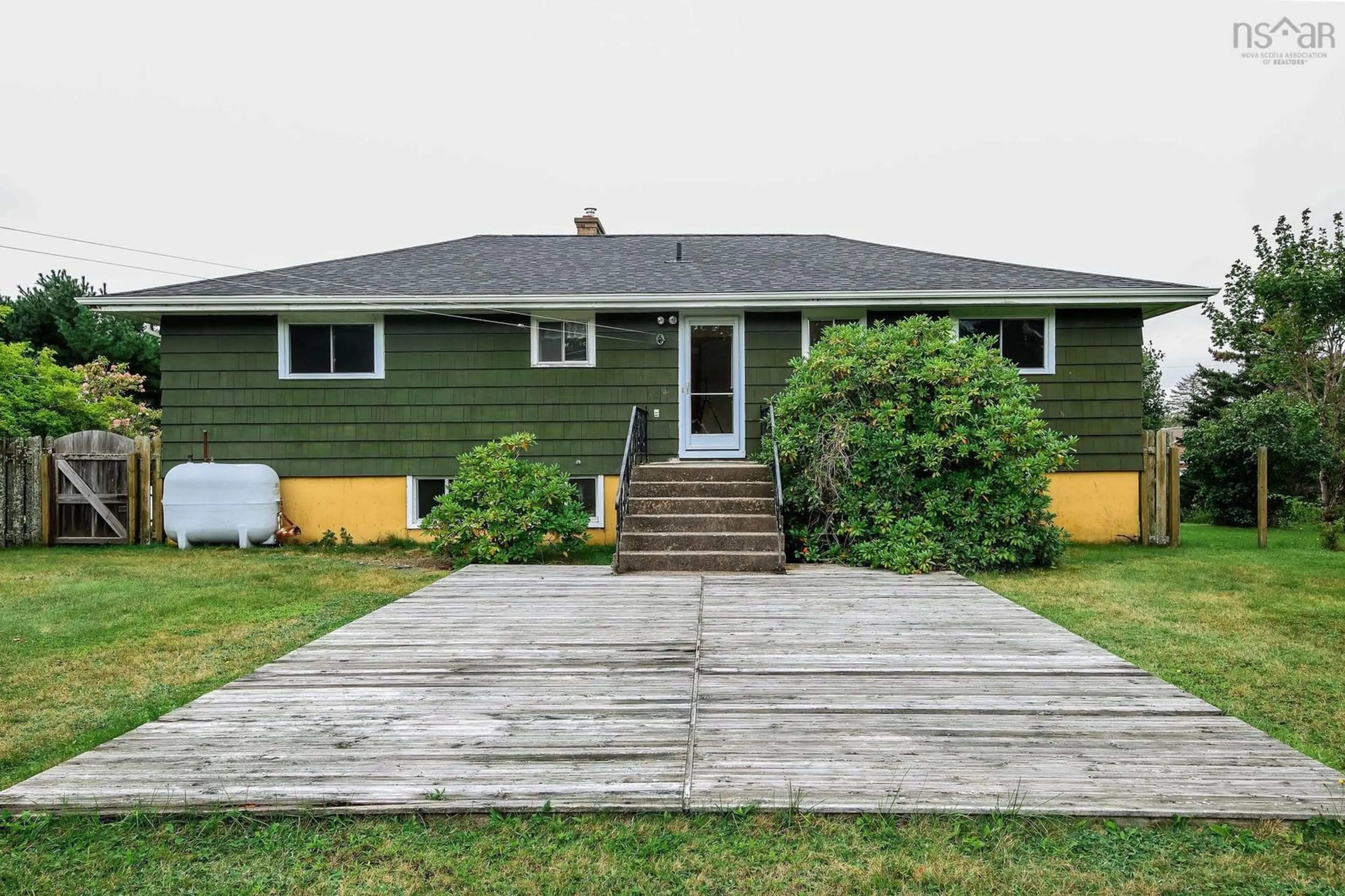 Home with vinyl exterior material, street for 3981 Prospect Rd, Shad Bay Nova Scotia B3T 2B8