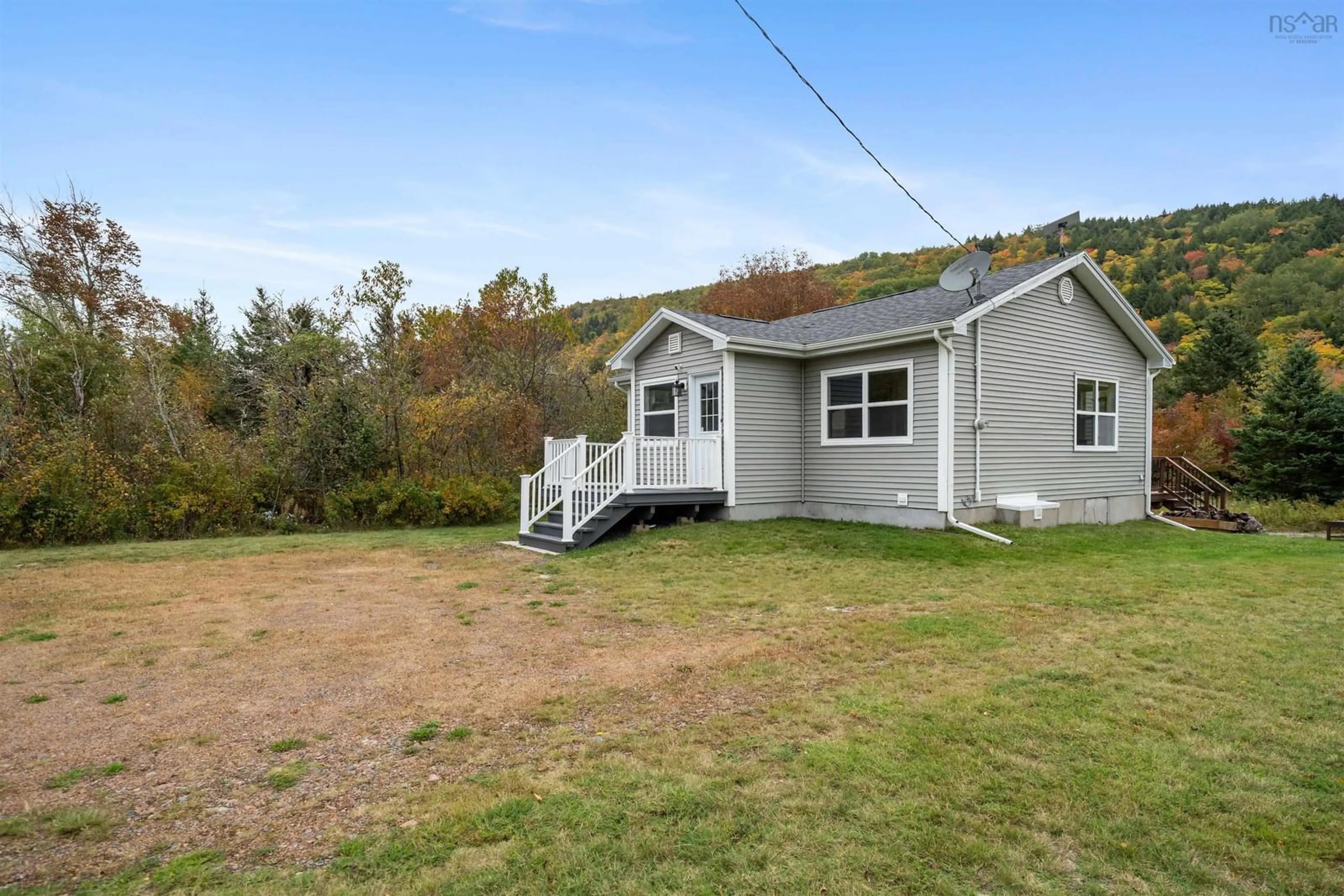 A pic from outside/outdoor area/front of a property/back of a property/a pic from drone, unknown for 14975 Highway 4, Wentworth Nova Scotia B0M 1Z0