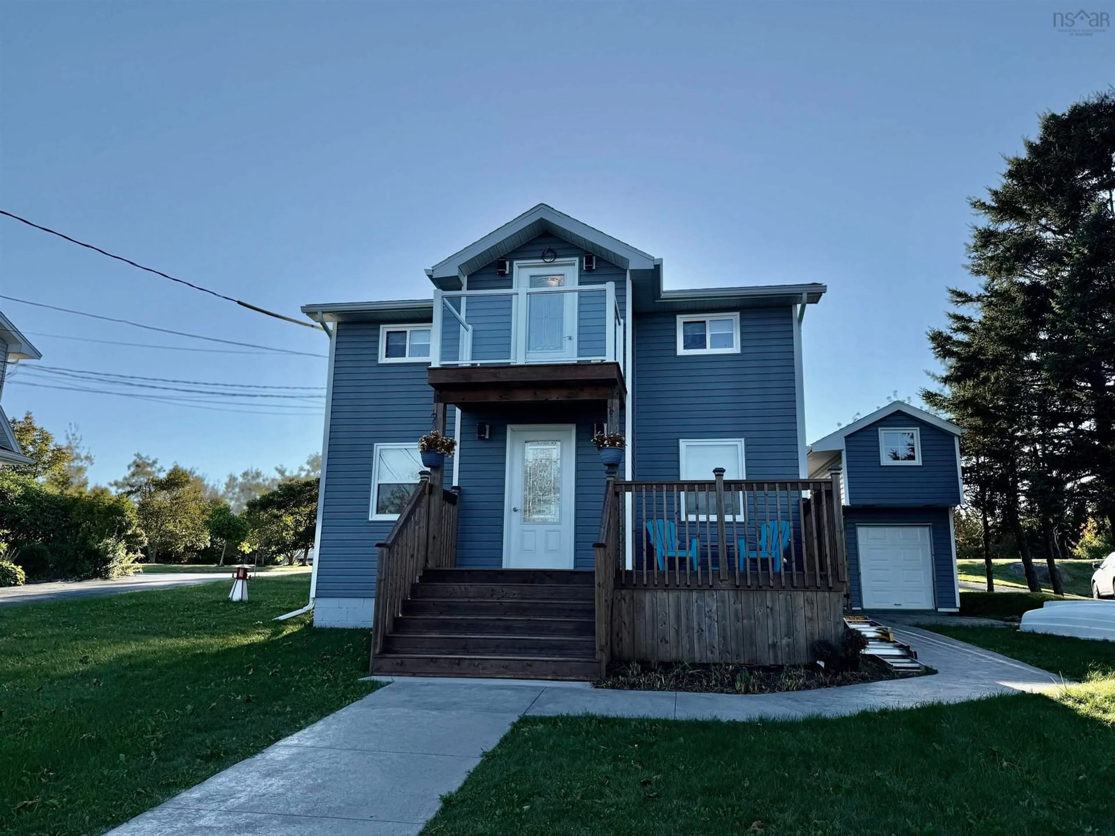 Home with vinyl exterior material, street for 1321 Terence Bay Rd, Terence Bay Nova Scotia B3T 1X6