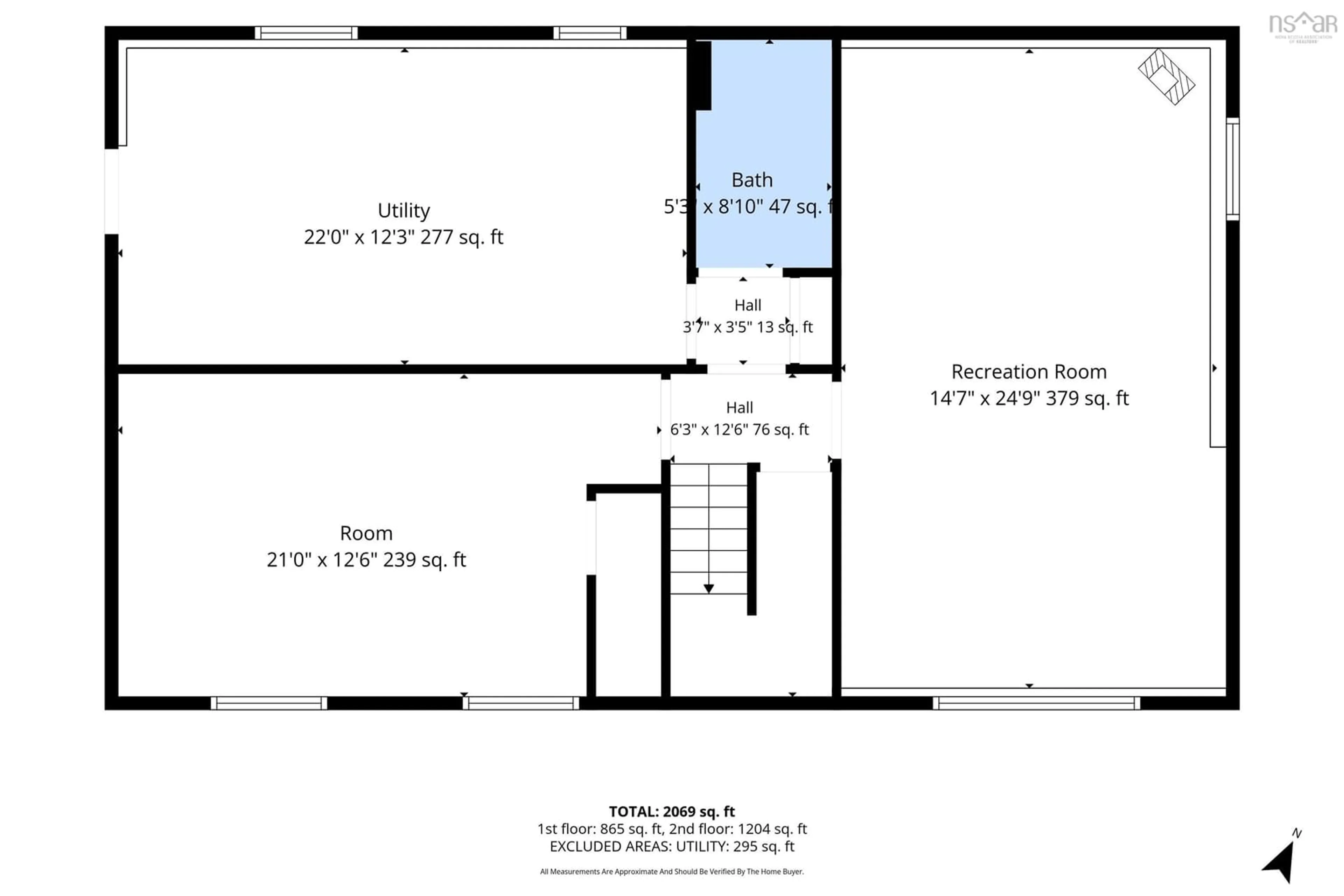 Floor plan for 10 Dyke Rd, Eastern Passage Nova Scotia B3G 1K2
