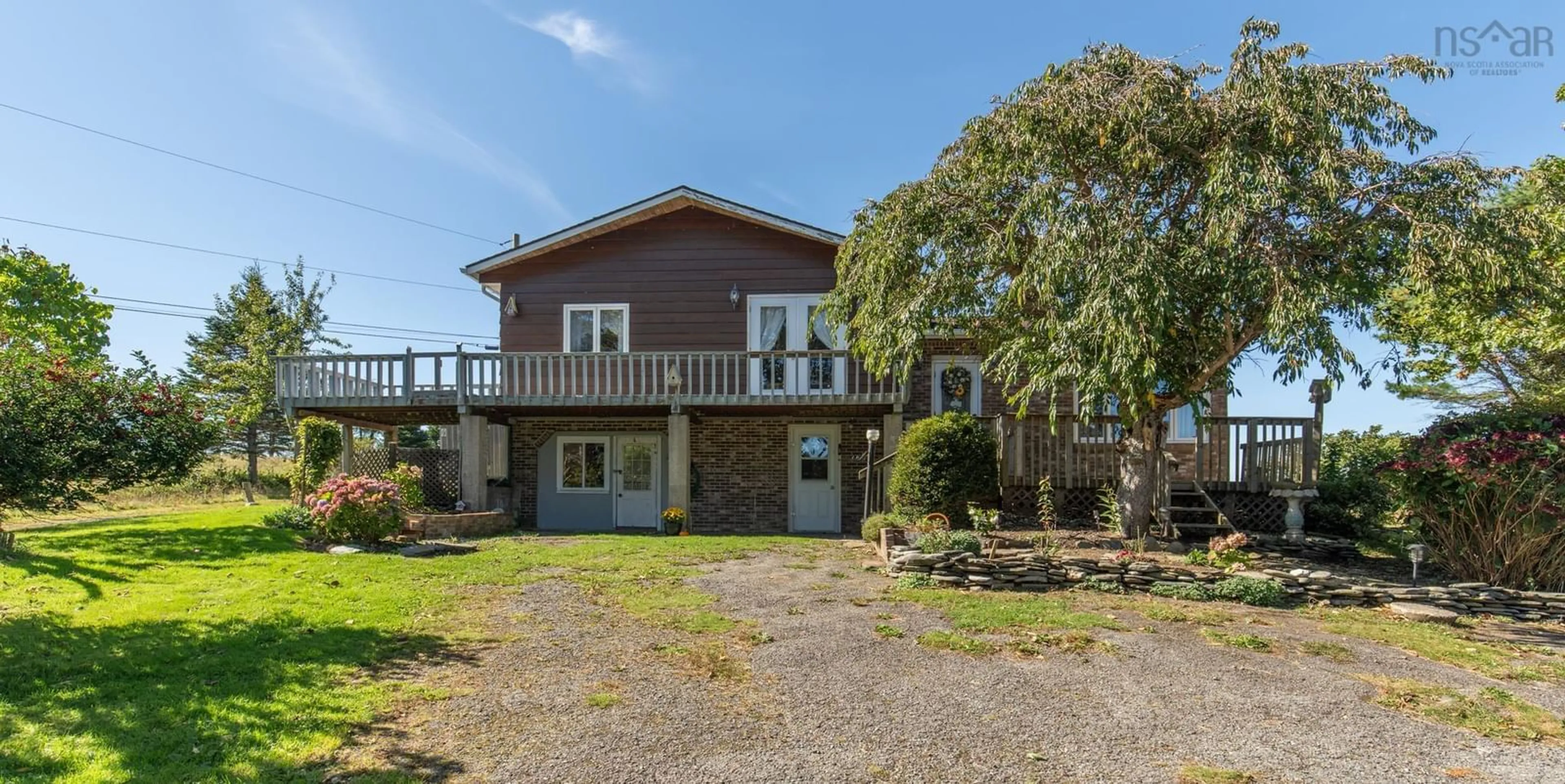 A pic from outside/outdoor area/front of a property/back of a property/a pic from drone, unknown for 367 Edson Foote Rd, North Chegoggin Nova Scotia B5A 5K6