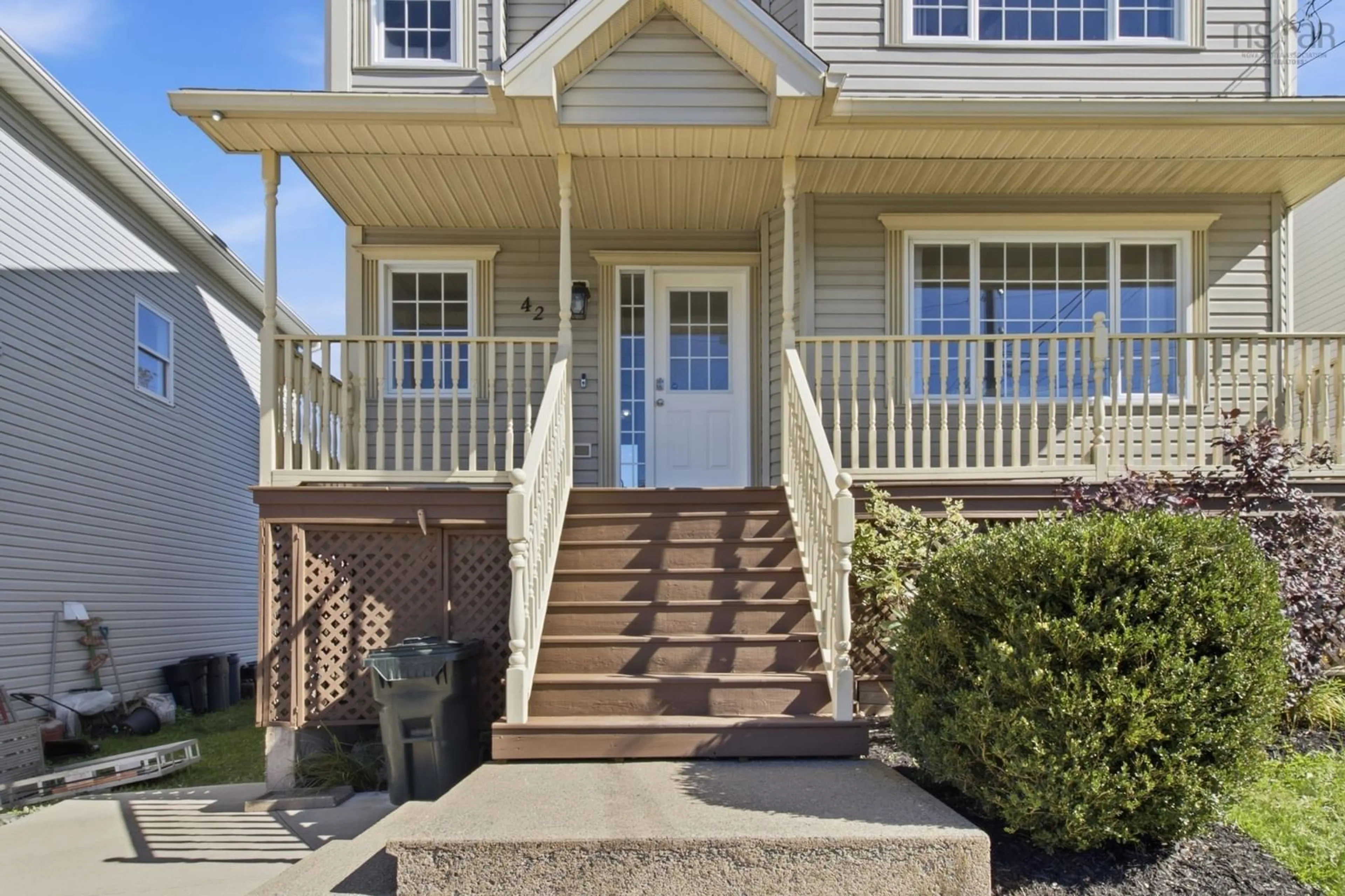 Home with vinyl exterior material, street for 42 Beech Tree Run, Beechville Estates Nova Scotia B2T 2E5
