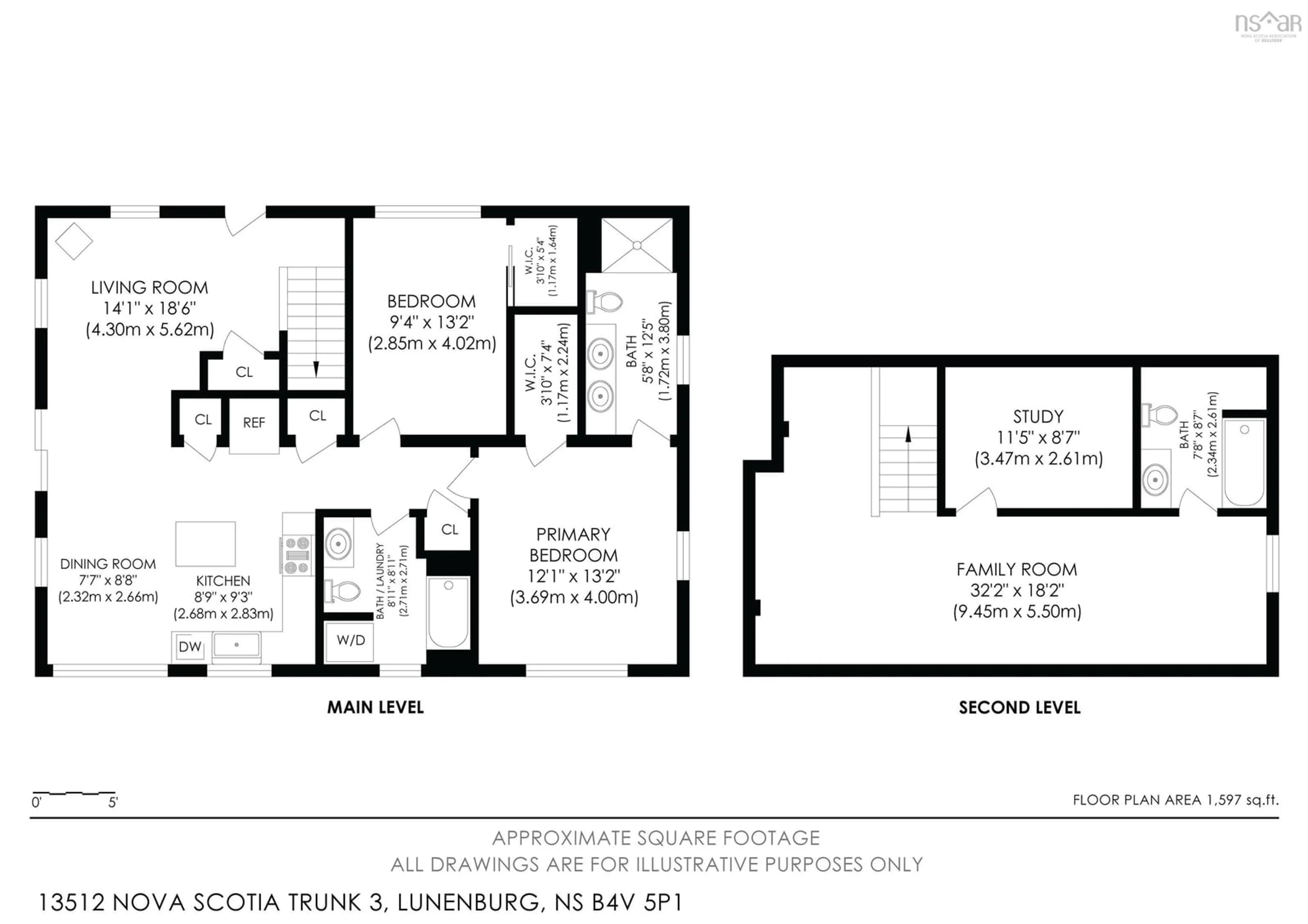 Floor plan for 13512 Highway 3, Dayspring Nova Scotia B4V 5P1