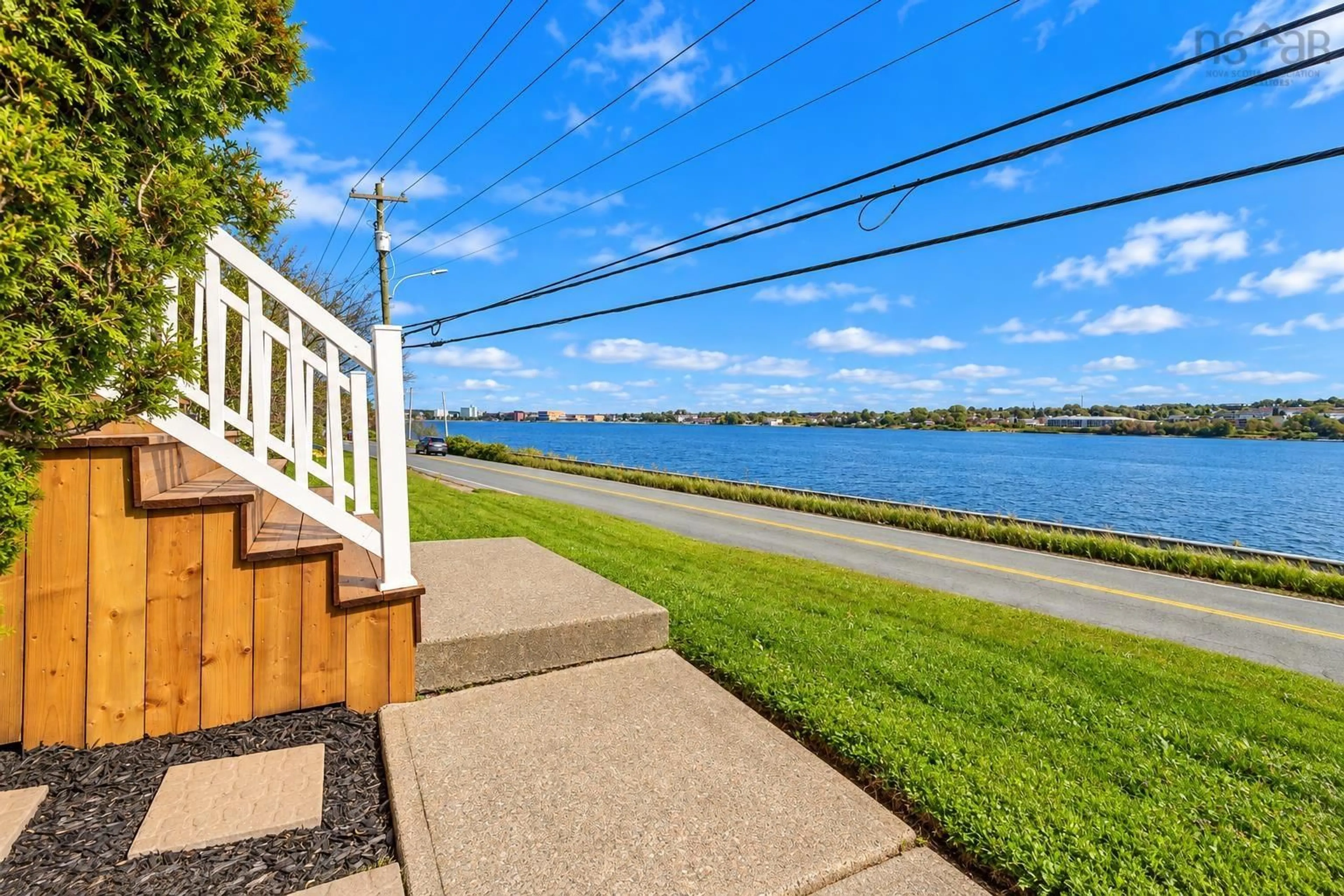 Patio, water/lake/river/ocean view for 221 Westmount Rd, Westmount Nova Scotia B1R 1A2