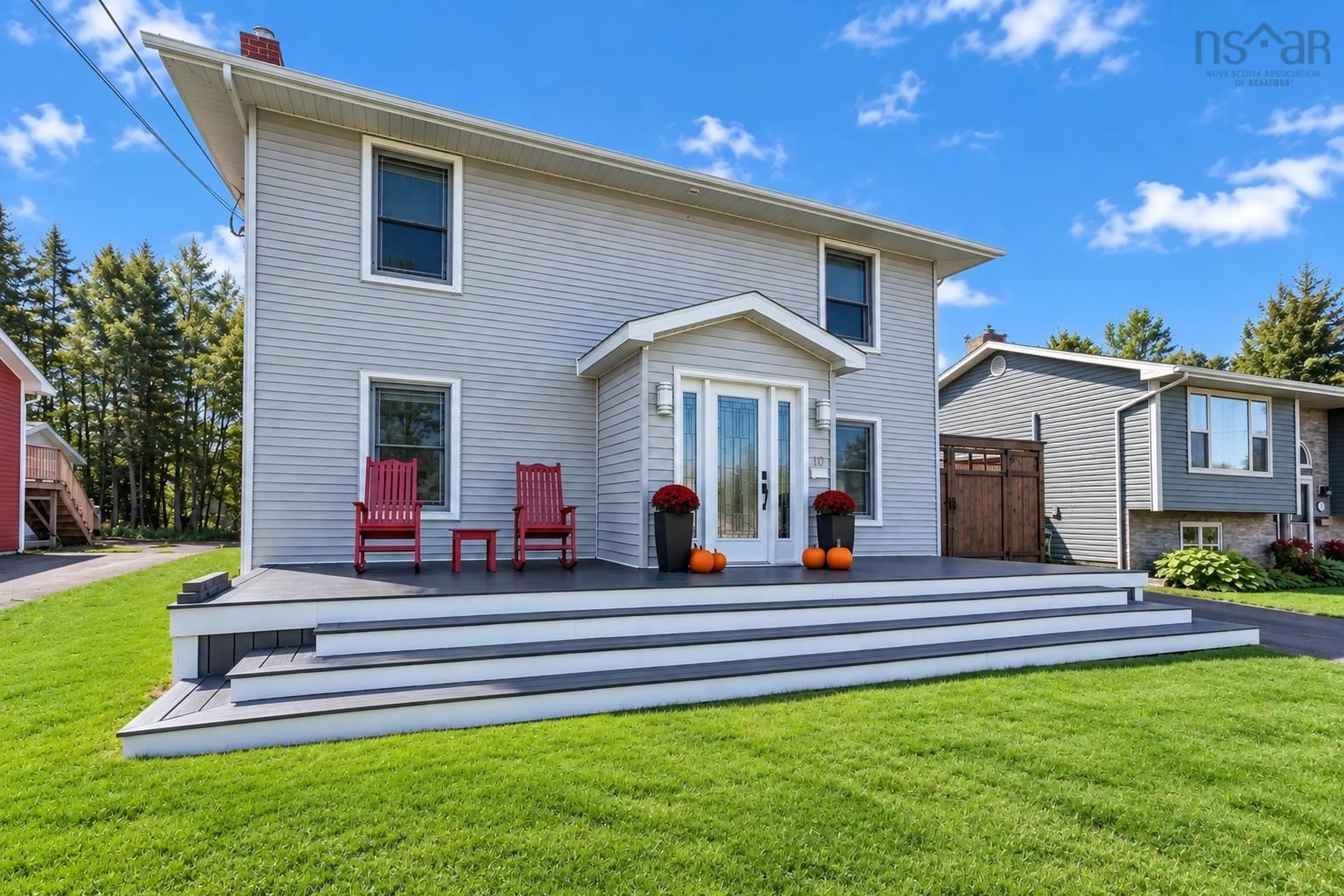 Home with brick exterior material, street for 10 Melissa Cres, Sydney Nova Scotia B1P 6X2