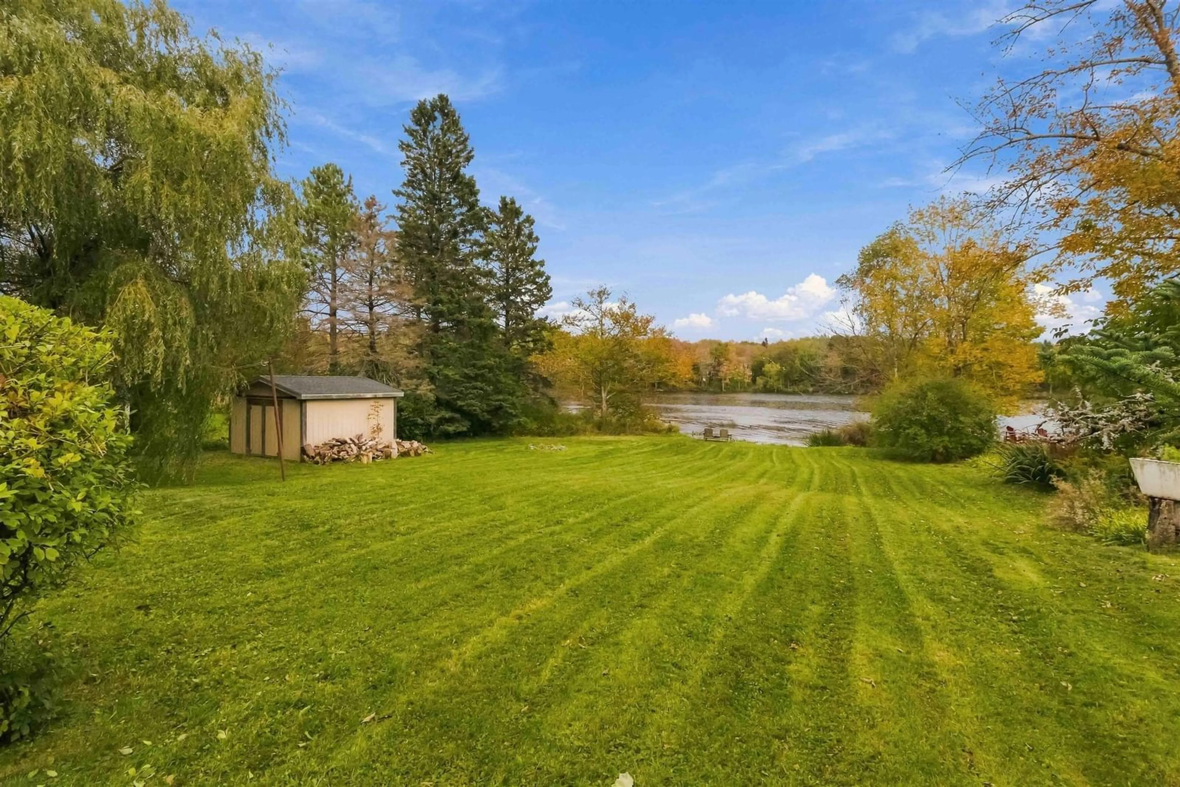 A pic from outside/outdoor area/front of a property/back of a property/a pic from drone, water/lake/river/ocean view for 3 Wildwood Blvd, Dartmouth Nova Scotia B2W 2L7