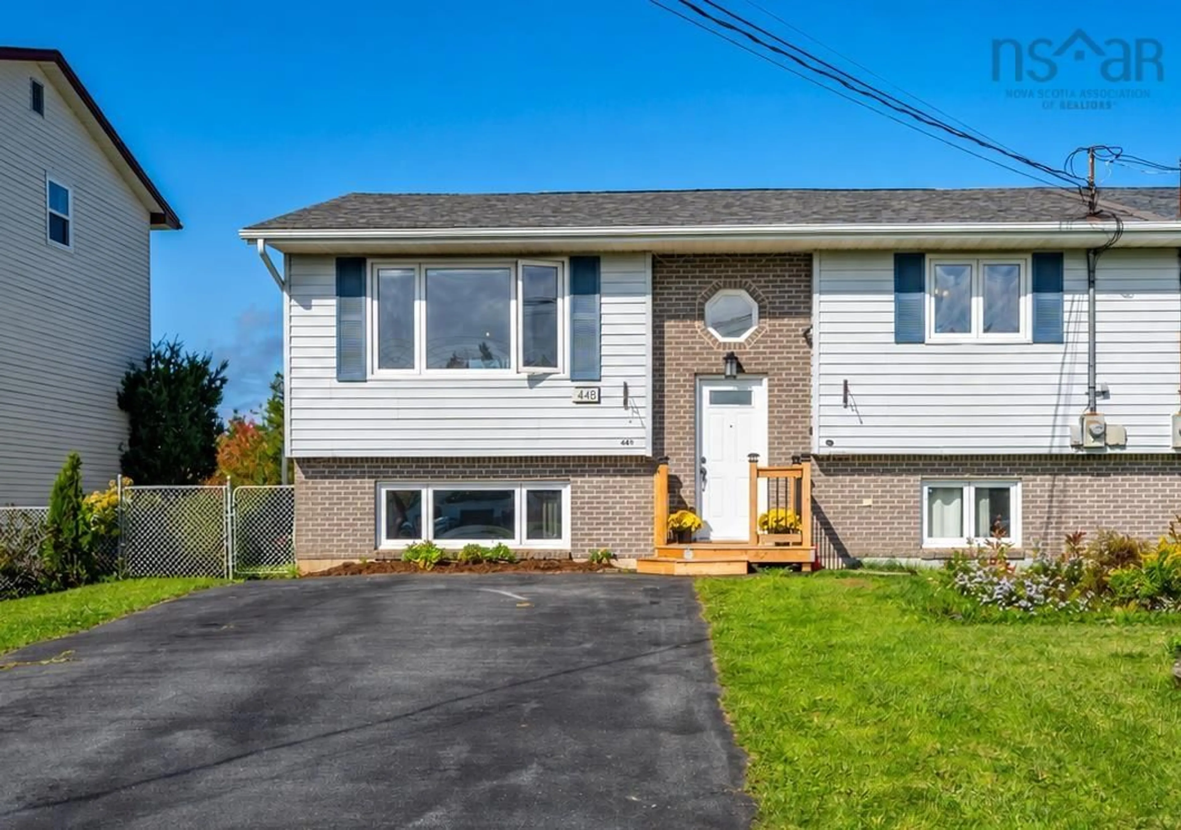 Home with vinyl exterior material, street for 44B Hornes Rd, Eastern Passage Nova Scotia B3G 1A5