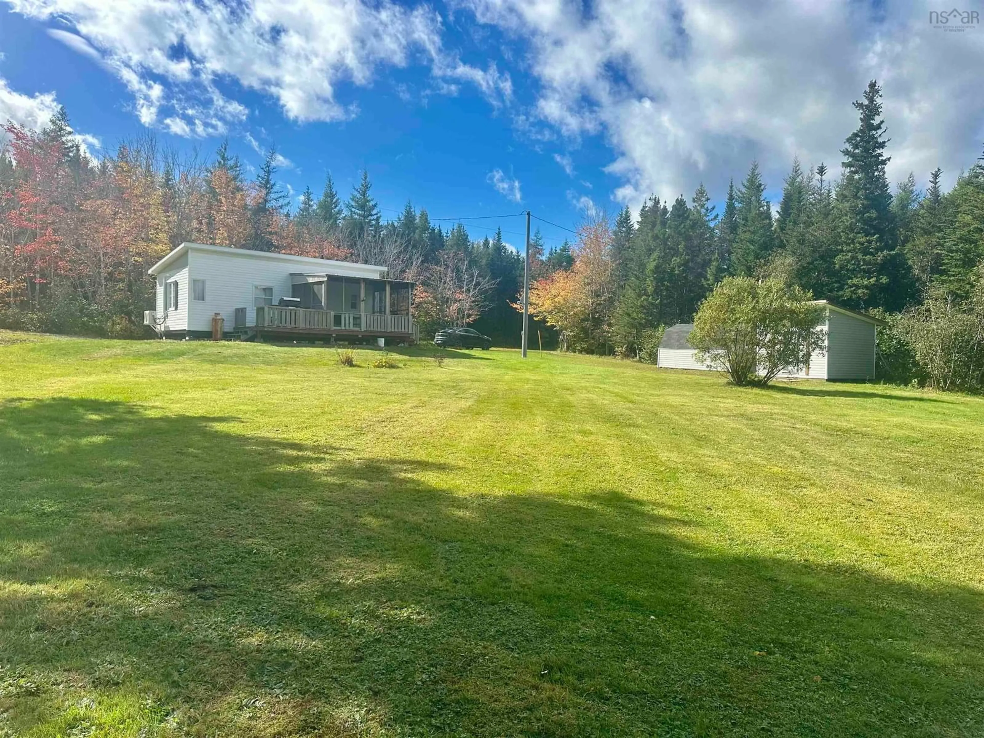 A pic from outside/outdoor area/front of a property/back of a property/a pic from drone, unknown for 53 St Ninian Rd, Port Hood Nova Scotia B0E 2W0