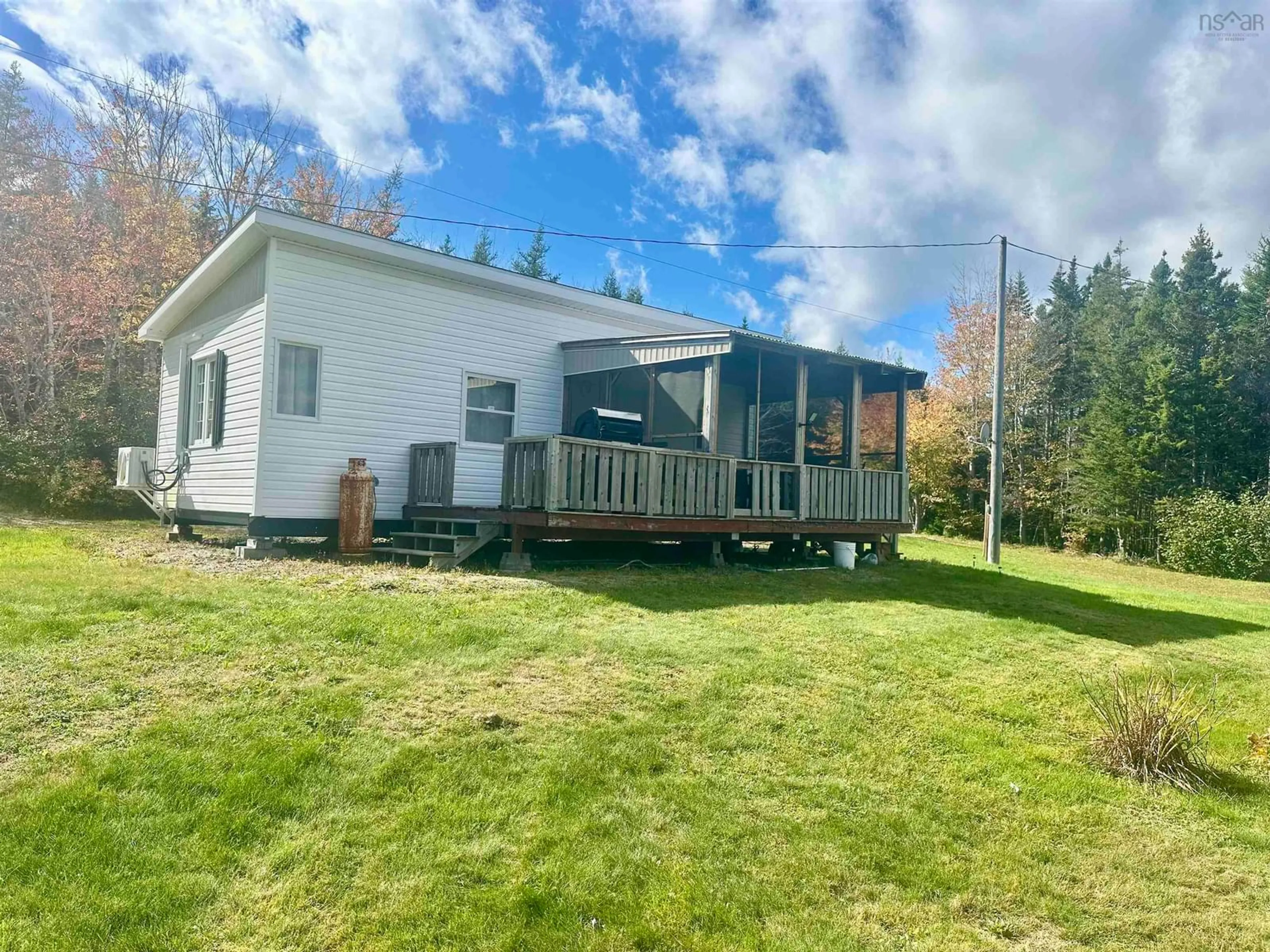 A pic from outside/outdoor area/front of a property/back of a property/a pic from drone, unknown for 53 St Ninian Rd, Port Hood Nova Scotia B0E 2W0