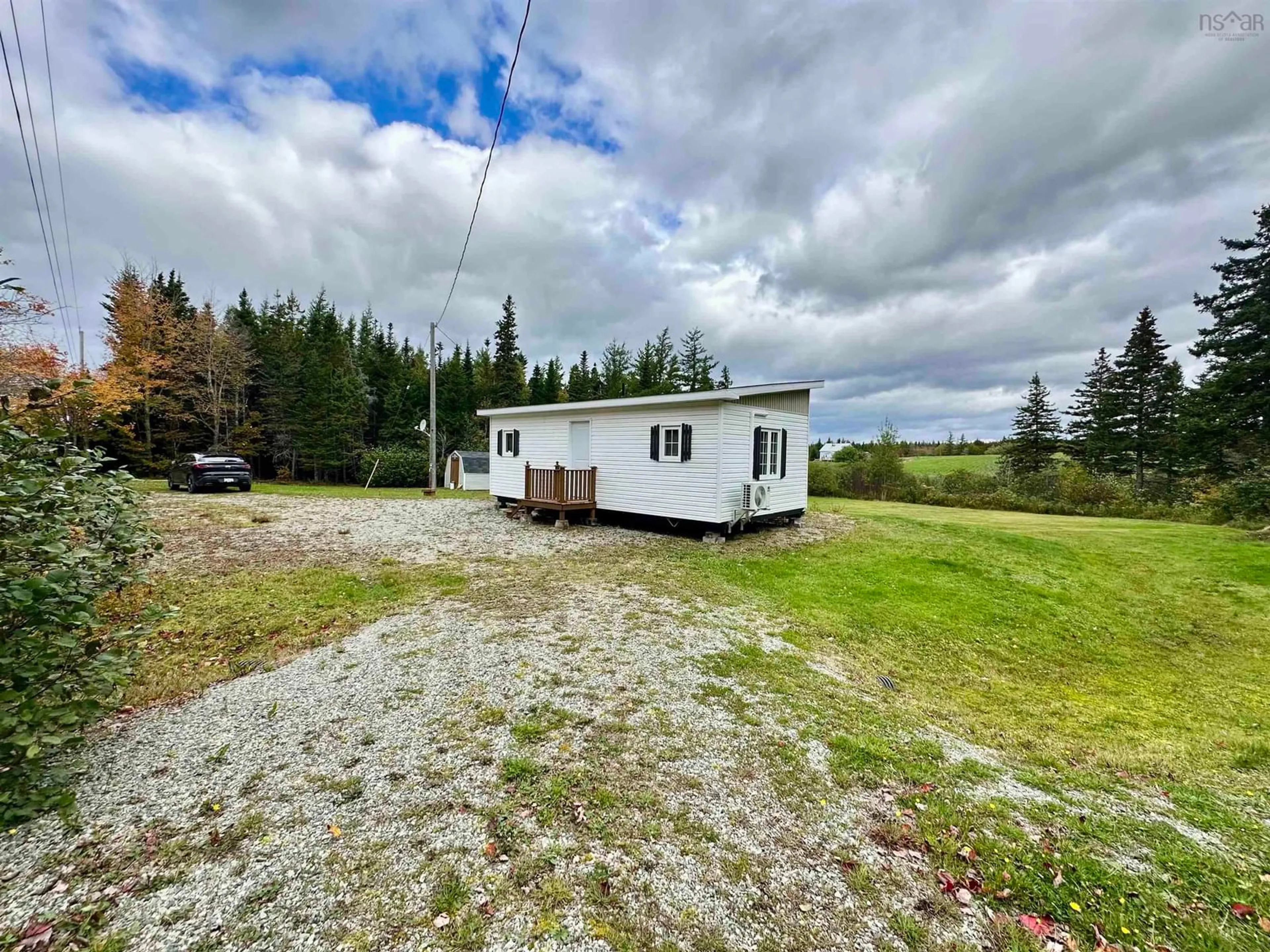 A pic from outside/outdoor area/front of a property/back of a property/a pic from drone, unknown for 53 St Ninian Rd, Port Hood Nova Scotia B0E 2W0