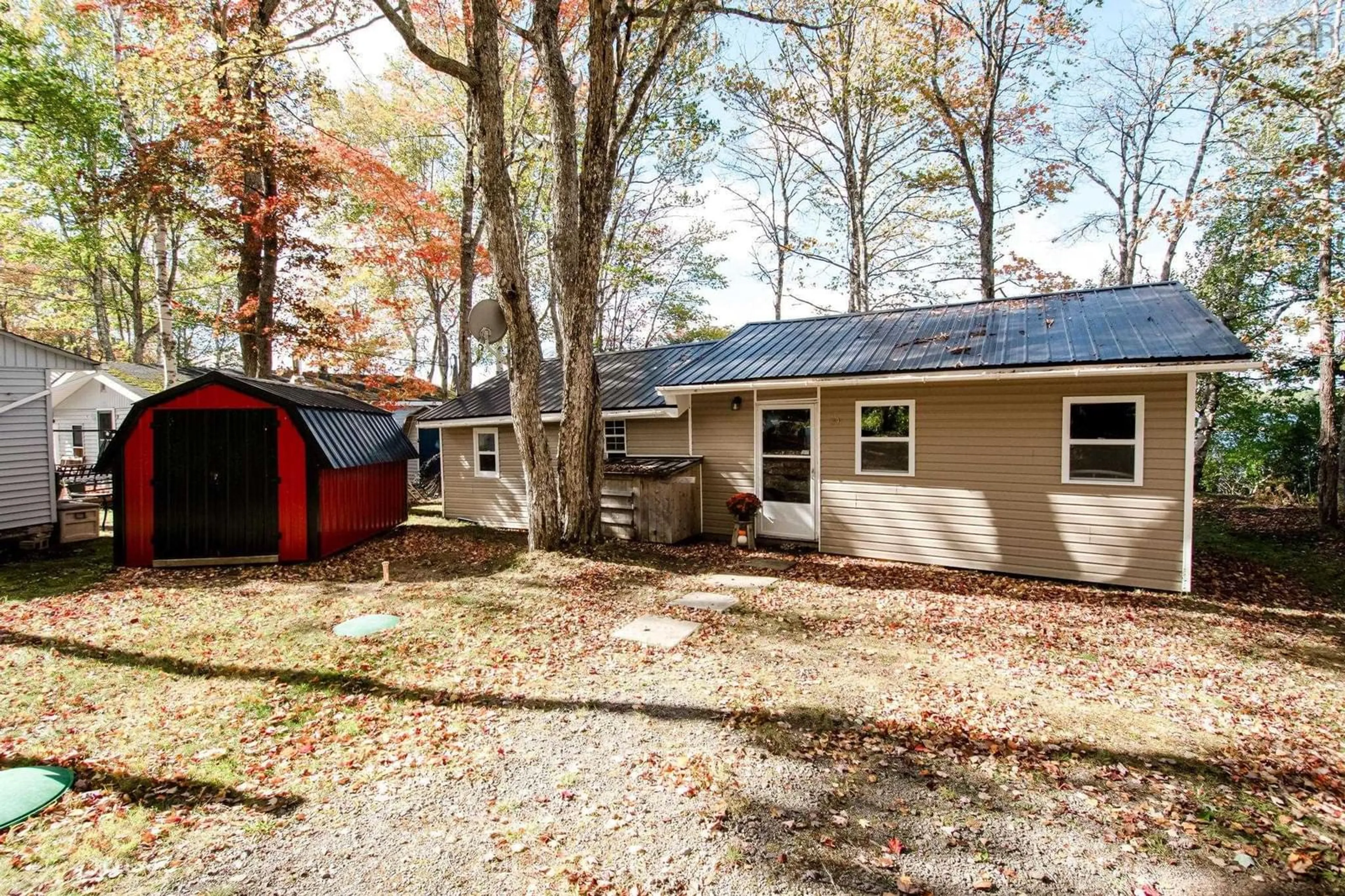Home with vinyl exterior material, street for 31 Lake Paul Rd, Lake Paul Nova Scotia B0P 1C0