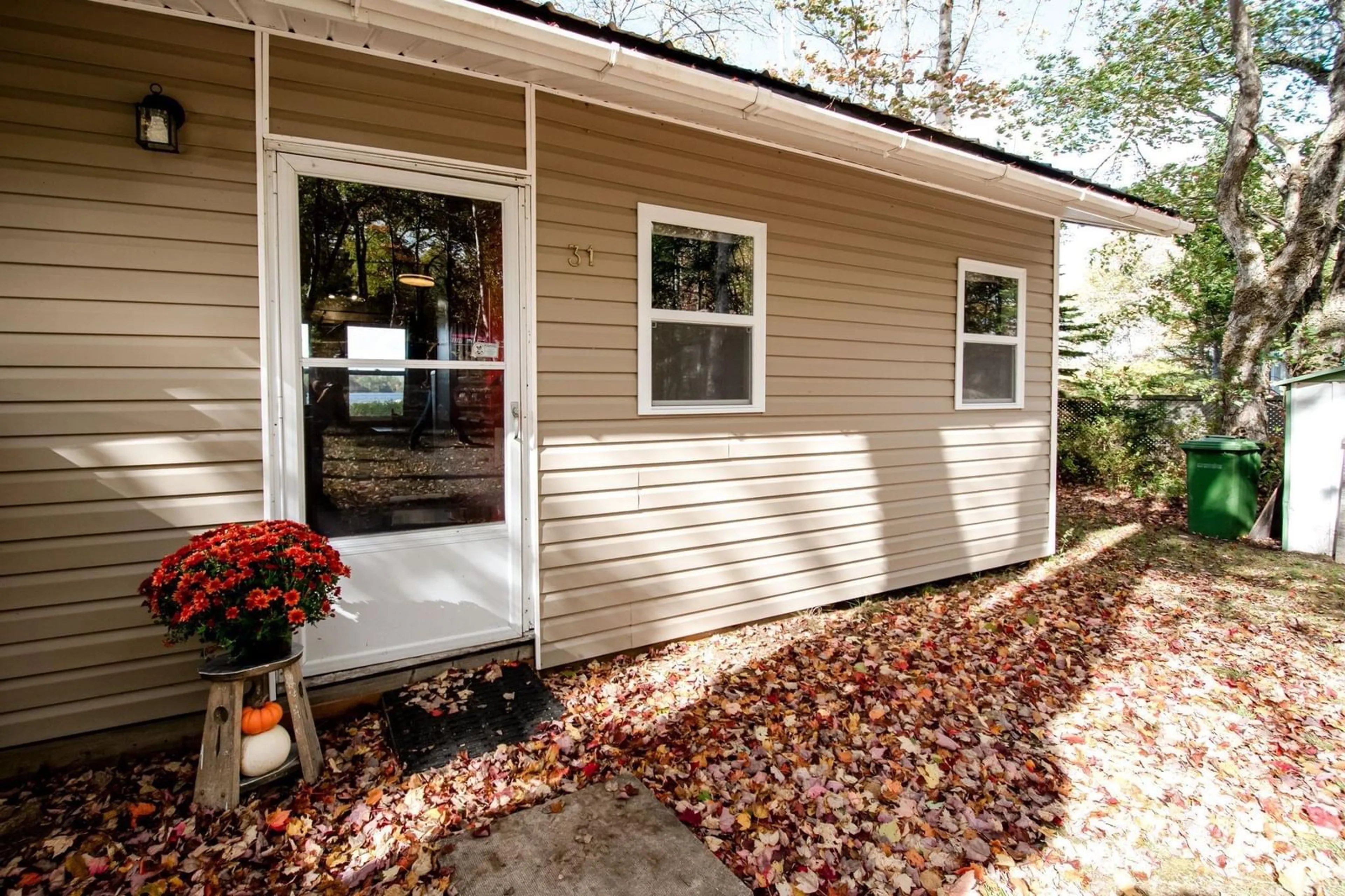 Home with vinyl exterior material, street for 31 Lake Paul Rd, Lake Paul Nova Scotia B0P 1C0