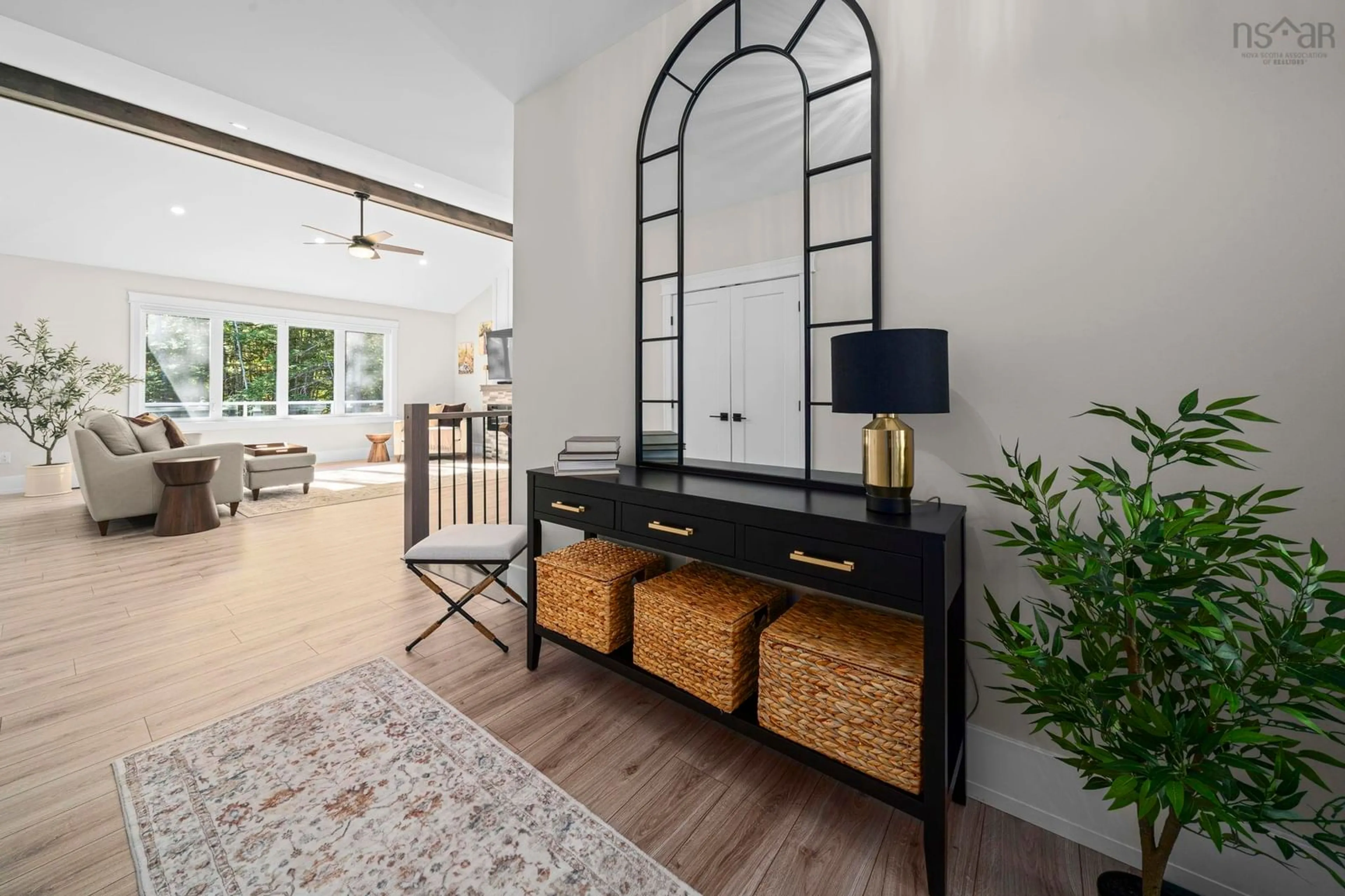 Indoor entryway for 168 Frenchmans Rd, Oakfield Nova Scotia B2T 1B1
