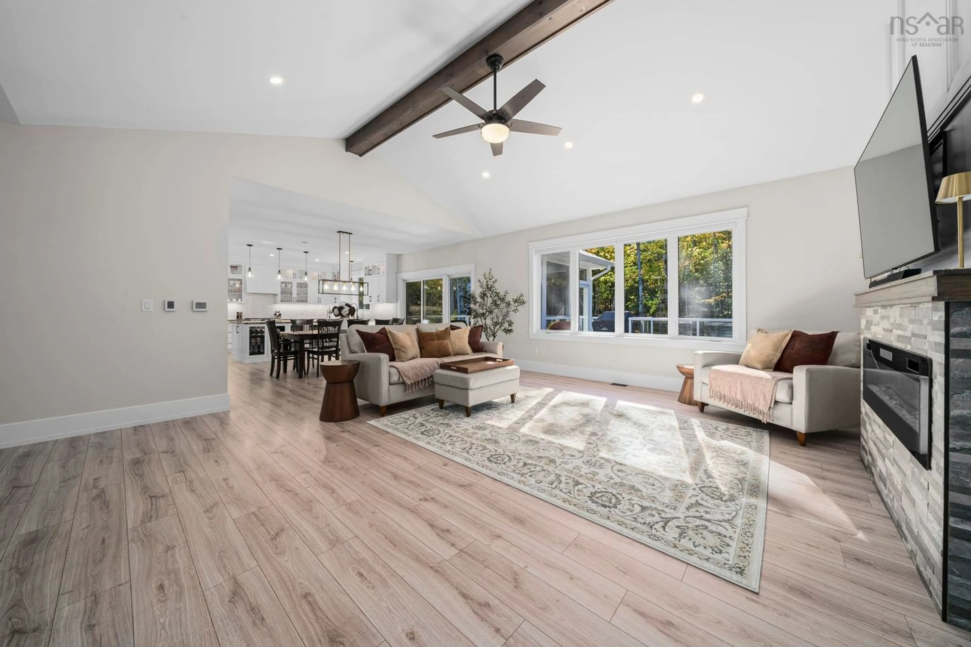 Living room with furniture, unknown for 168 Frenchmans Rd, Oakfield Nova Scotia B2T 1B1