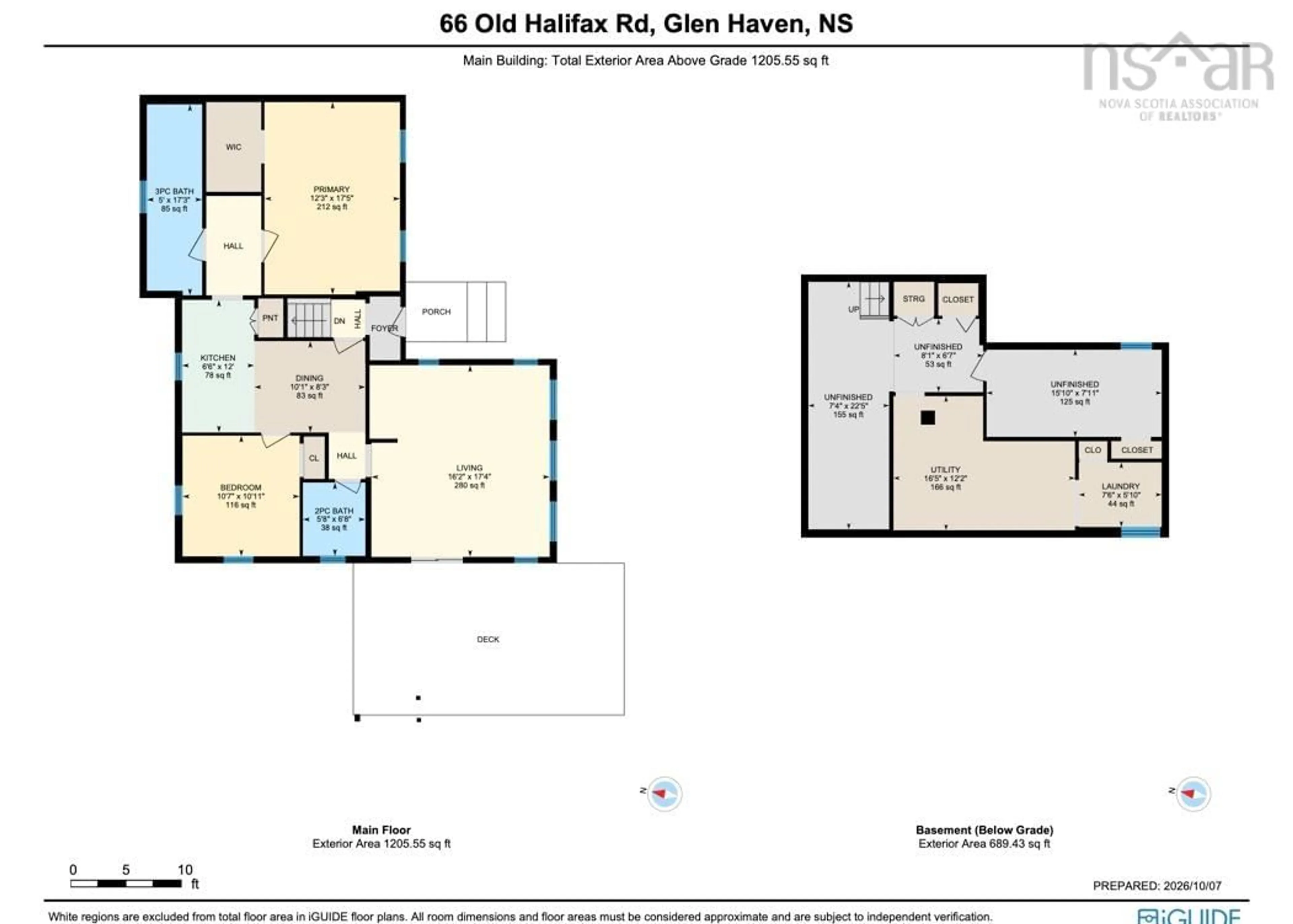 Floor plan for 66 Old Halifax Rd, Glen Haven Nova Scotia B3Z 2W8