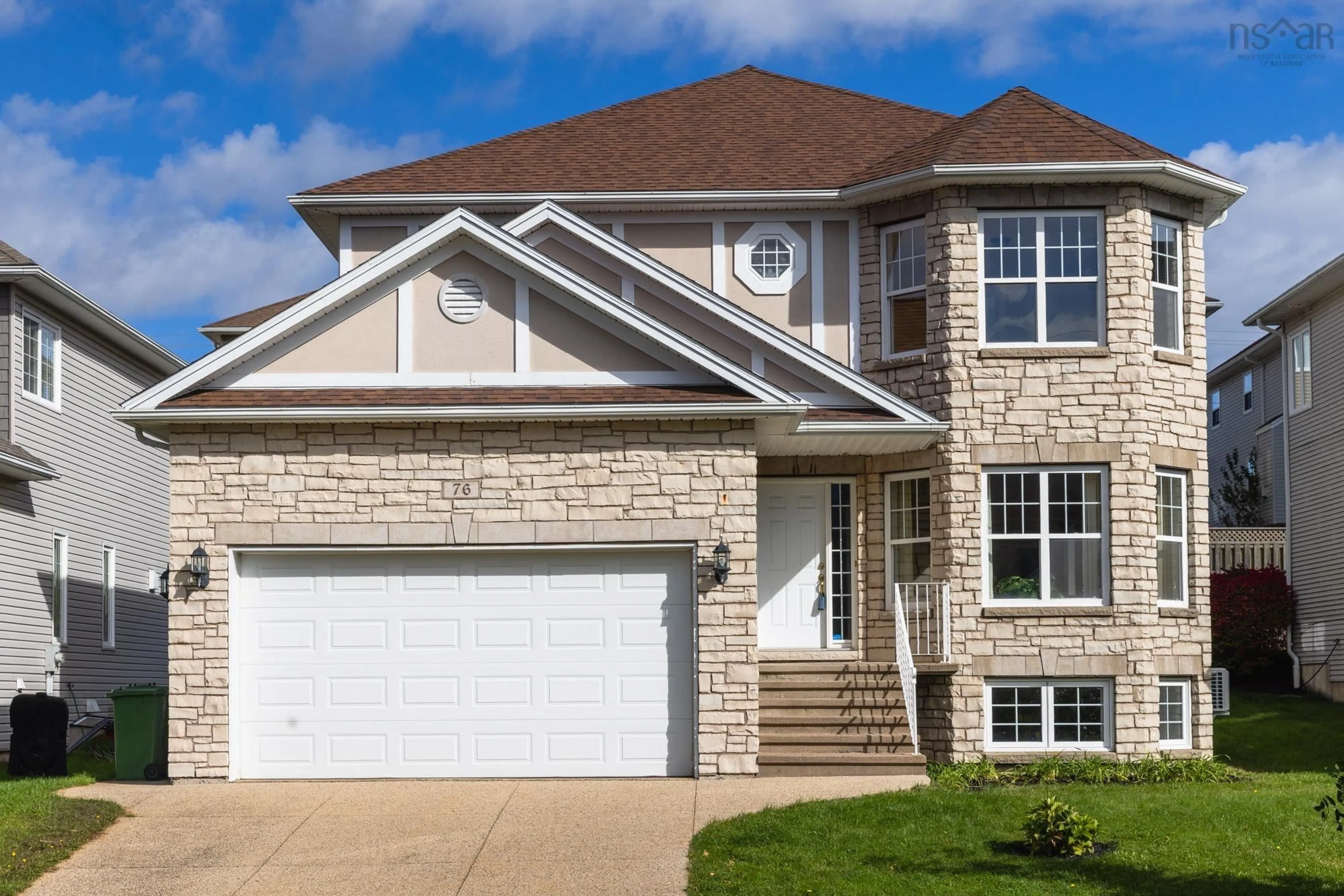 Home with brick exterior material, street for 76 Ridgepark Lane, Halifax Nova Scotia B3N 3K9