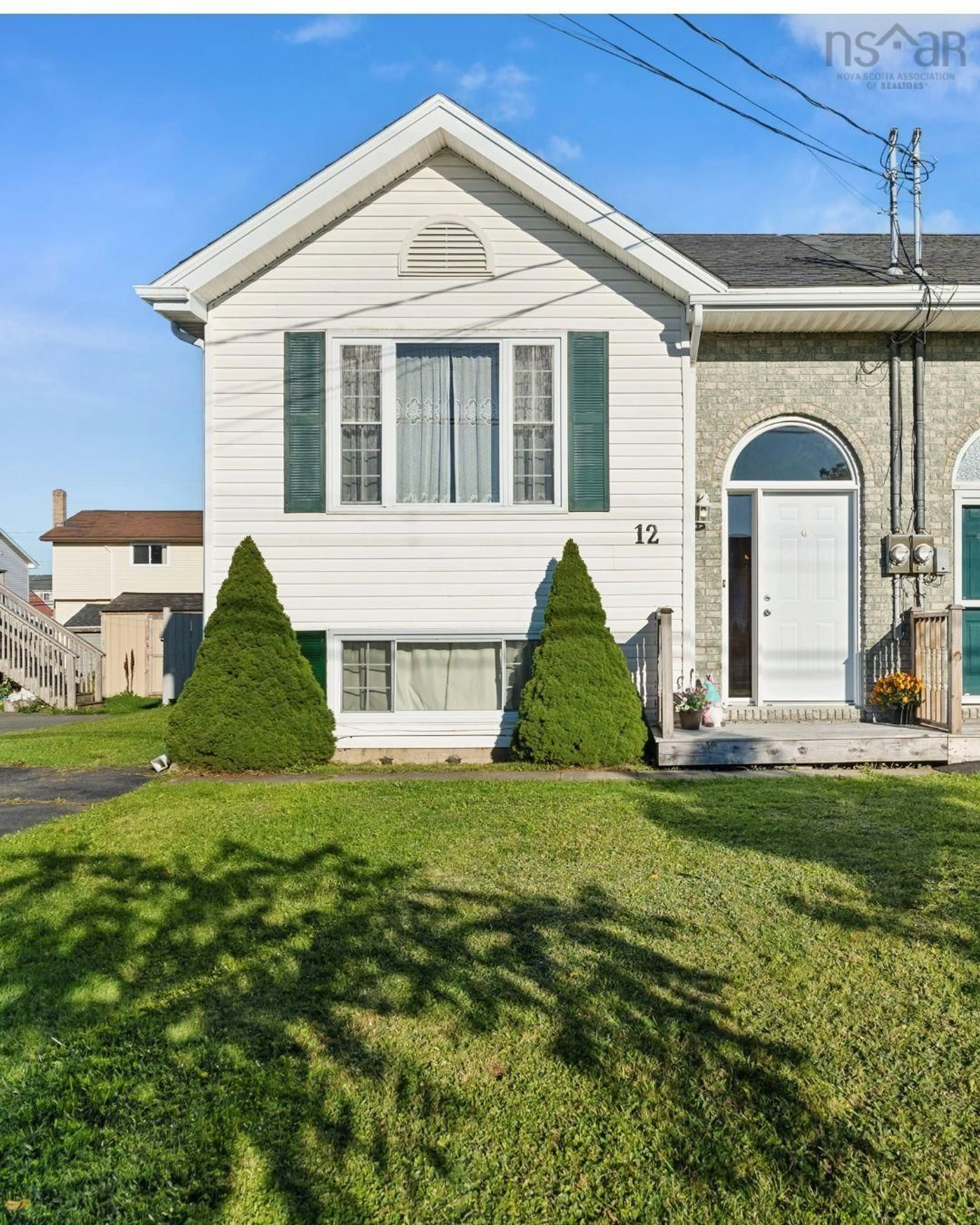 Home with vinyl exterior material, street for 12 Kohar Crt, Eastern Passage Nova Scotia B3G 1N5