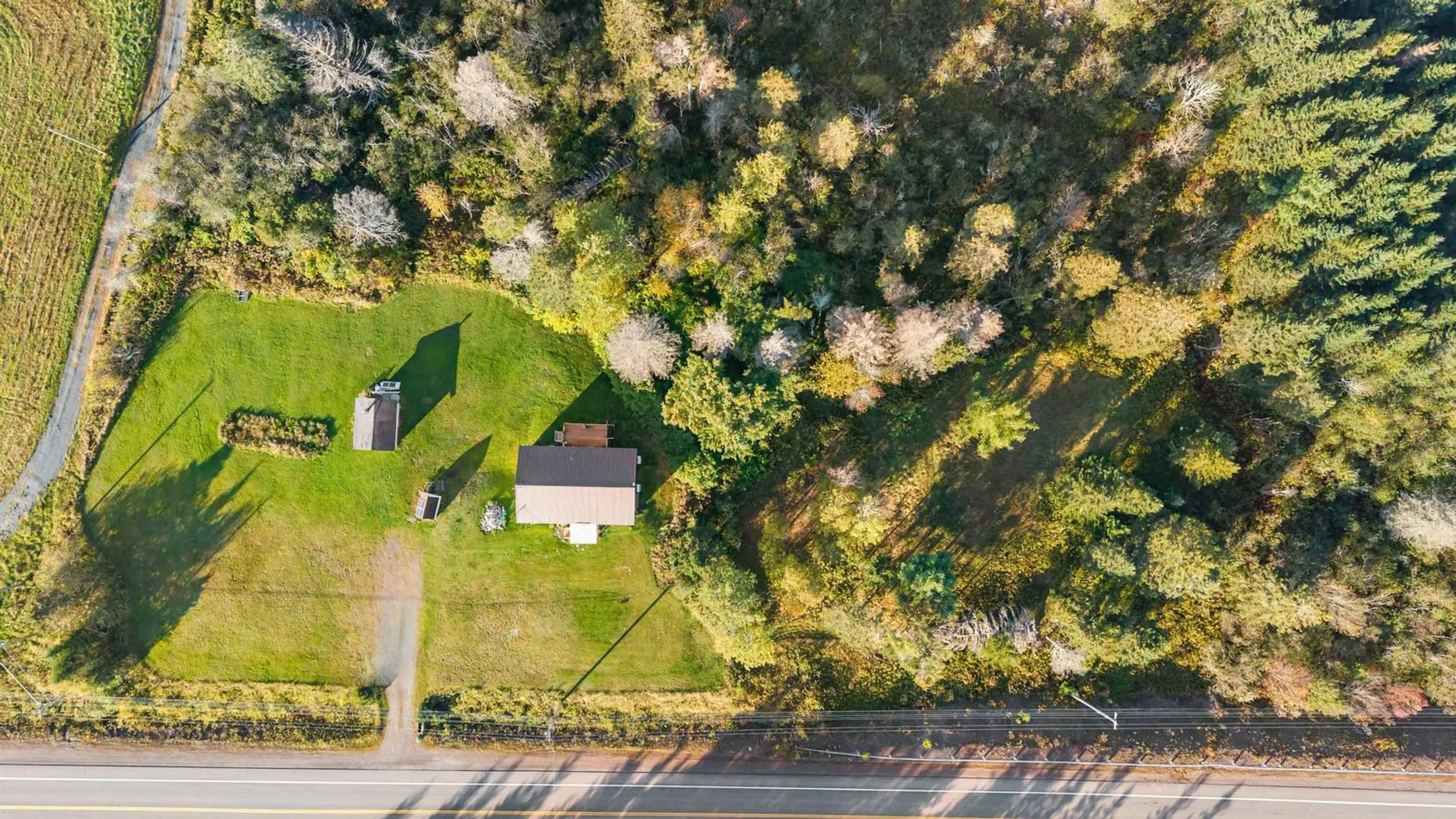 A pic from outside/outdoor area/front of a property/back of a property/a pic from drone, street for 2180 Highway 4, Folly Mountain Nova Scotia B0M 1G0