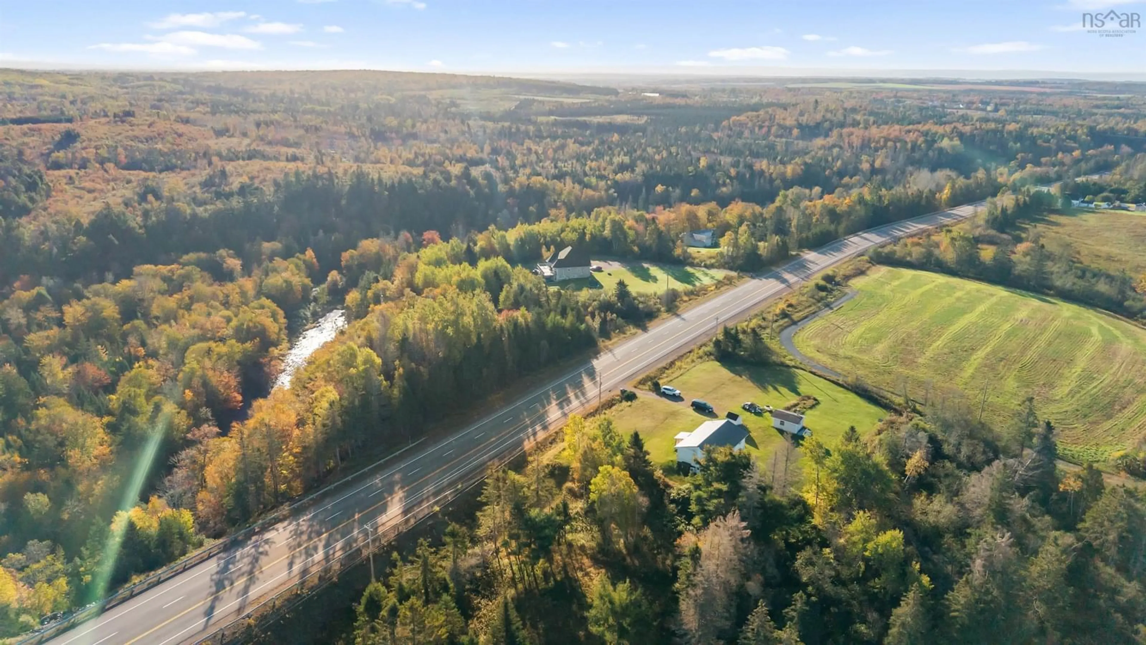 A pic from outside/outdoor area/front of a property/back of a property/a pic from drone, unknown for 2180 Highway 4, Folly Mountain Nova Scotia B0M 1G0