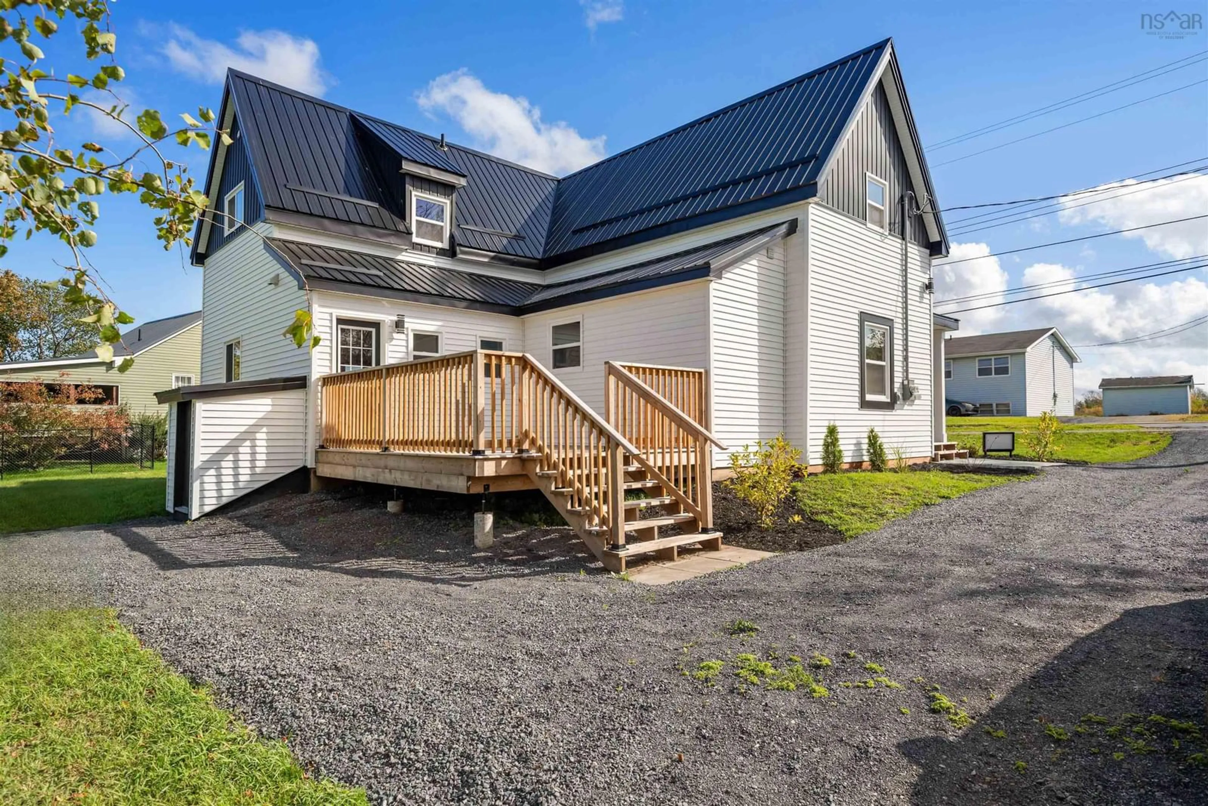 A pic from outside/outdoor area/front of a property/back of a property/a pic from drone, unknown for 2130 South Main St, Westville Nova Scotia B0K 2A0
