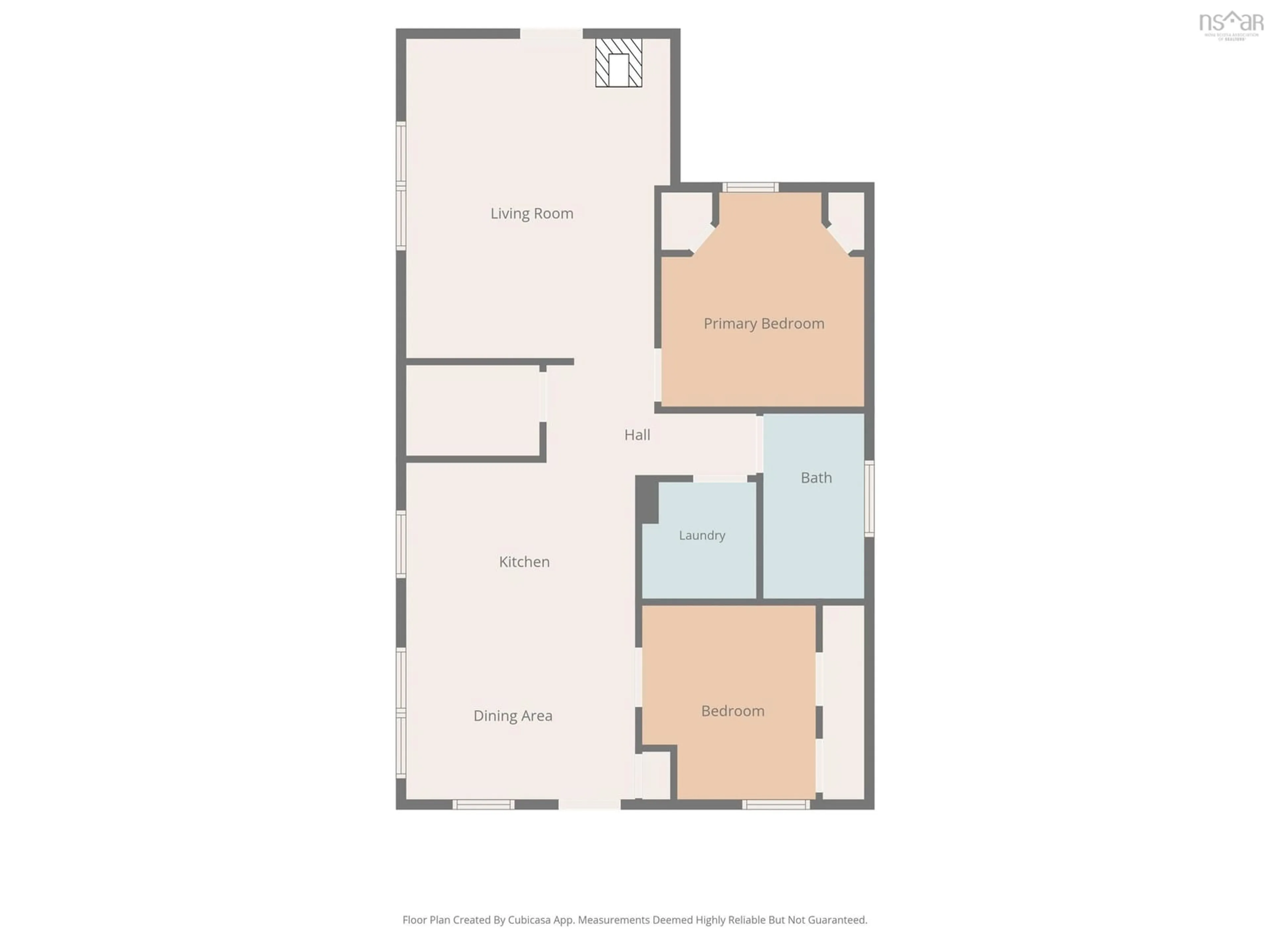 Floor plan for 156 Highway 242, Joggins Nova Scotia B0L 1A0
