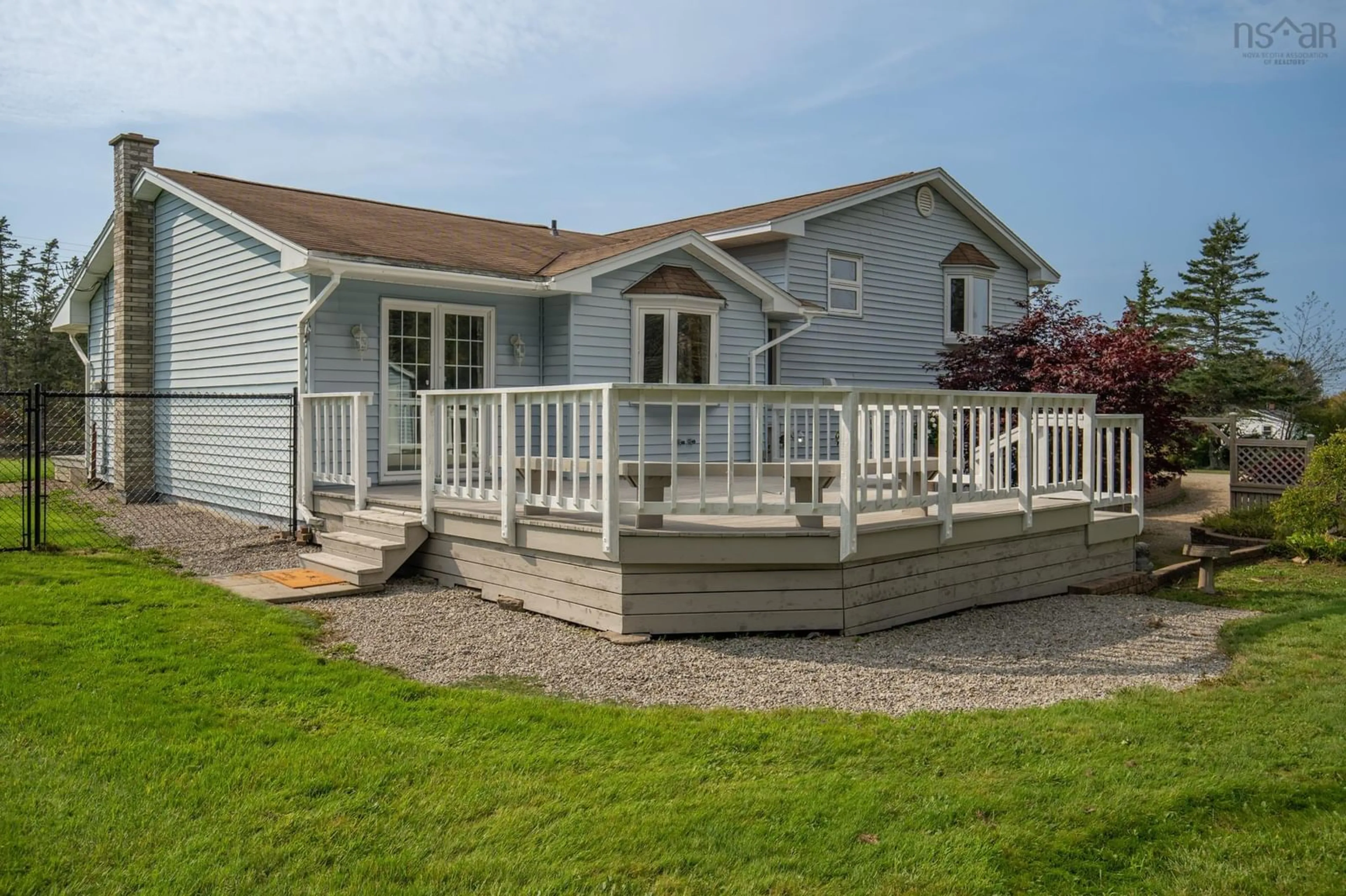 Home with vinyl exterior material, water/lake/river/ocean view for 470 Wyman Rd, Sand Beach Nova Scotia B5A 5G4