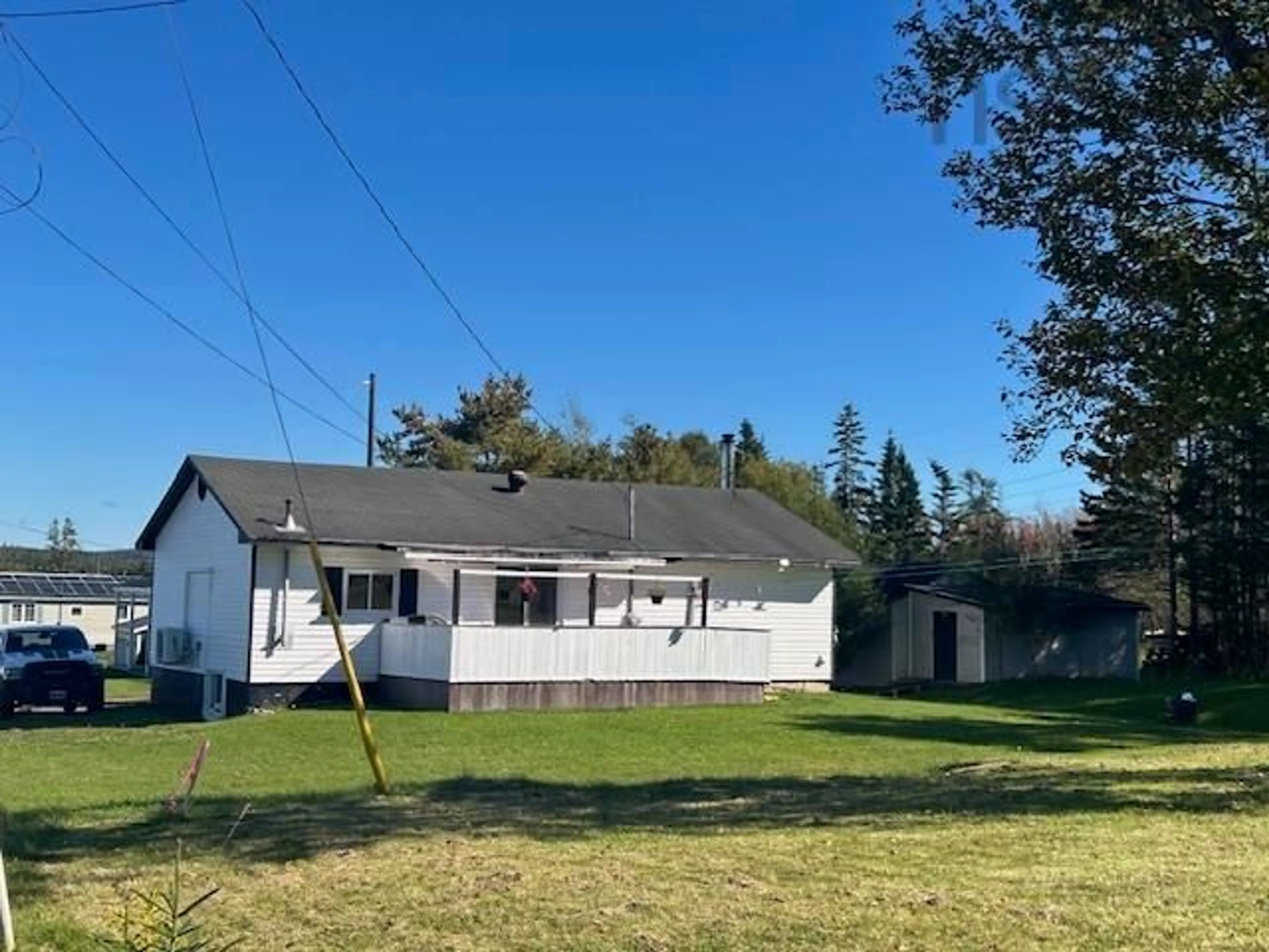 A pic from outside/outdoor area/front of a property/back of a property/a pic from drone, unknown for 29 Lakeview Dr, St. Peter's Nova Scotia B0E 3B0