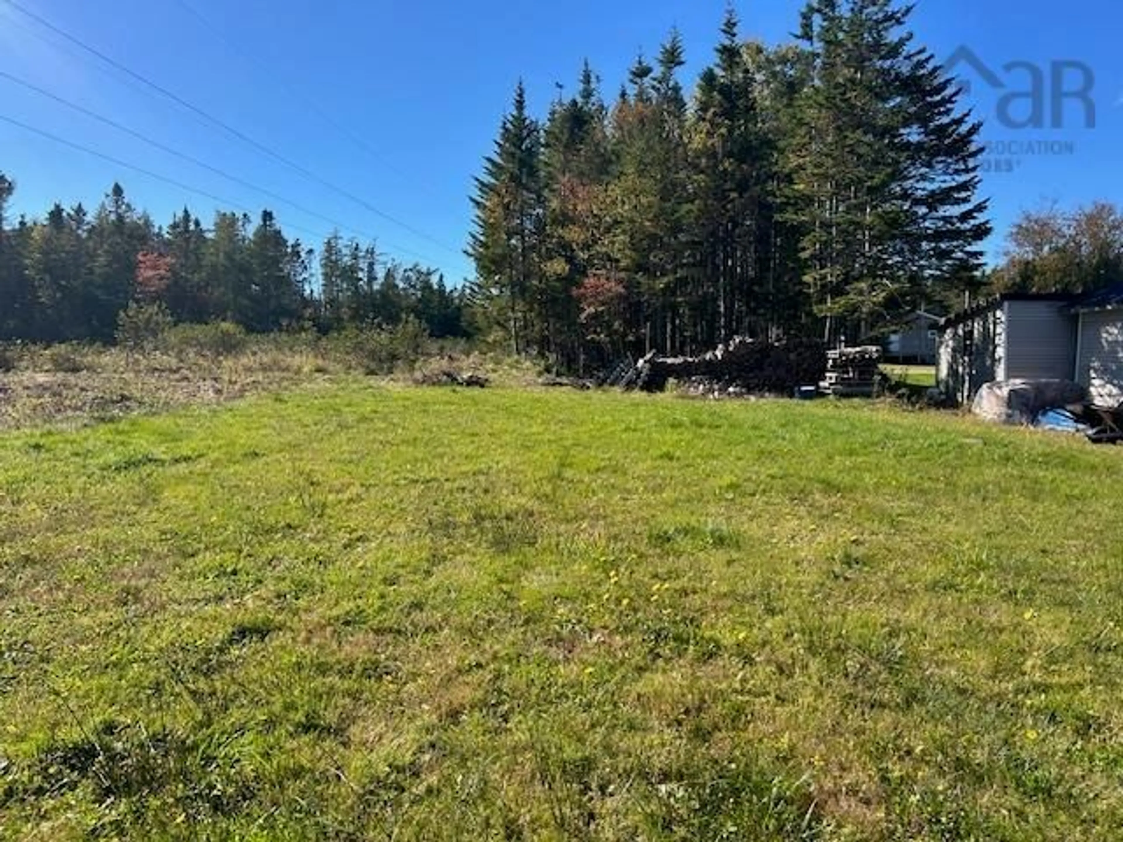 A pic from outside/outdoor area/front of a property/back of a property/a pic from drone, forest/trees view for 29 Lakeview Dr, St. Peter's Nova Scotia B0E 3B0