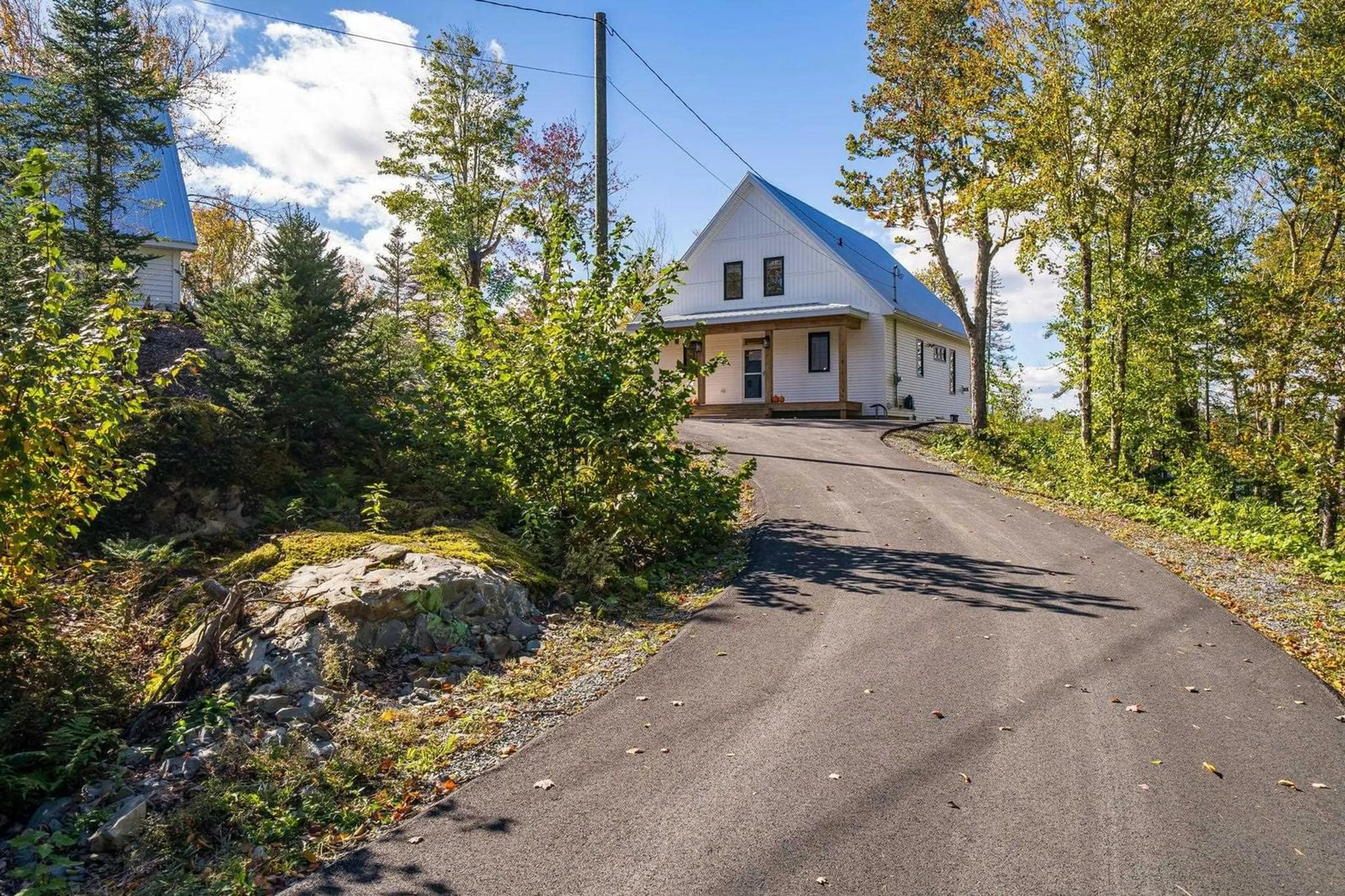 A pic from outside/outdoor area/front of a property/back of a property/a pic from drone, street for 22 Western Point Lane, East Hants Nova Scotia B0N 1Z0