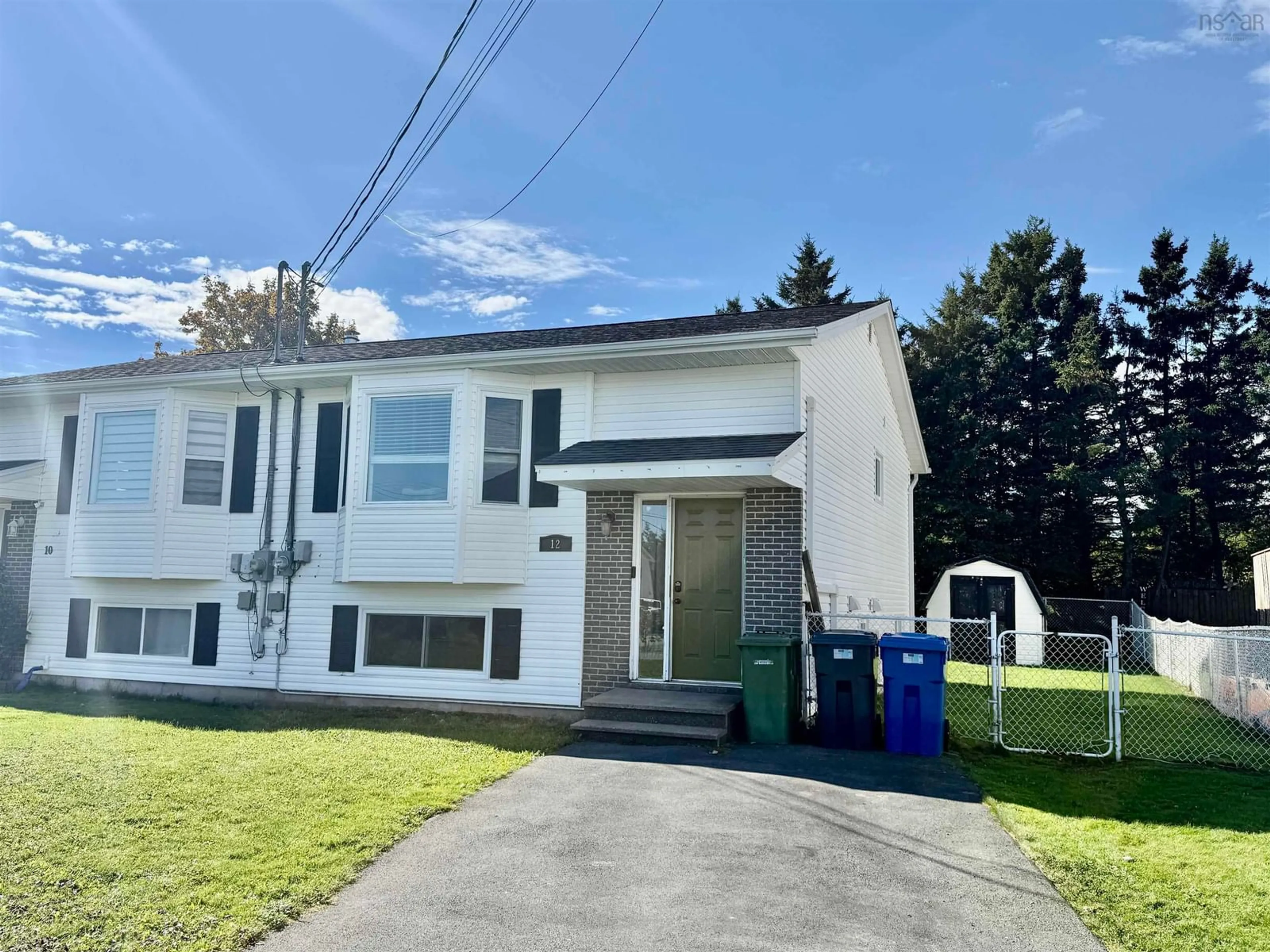 Home with vinyl exterior material, street for 12 Shamrock Crt, Eastern Passage Nova Scotia B3G 1N4