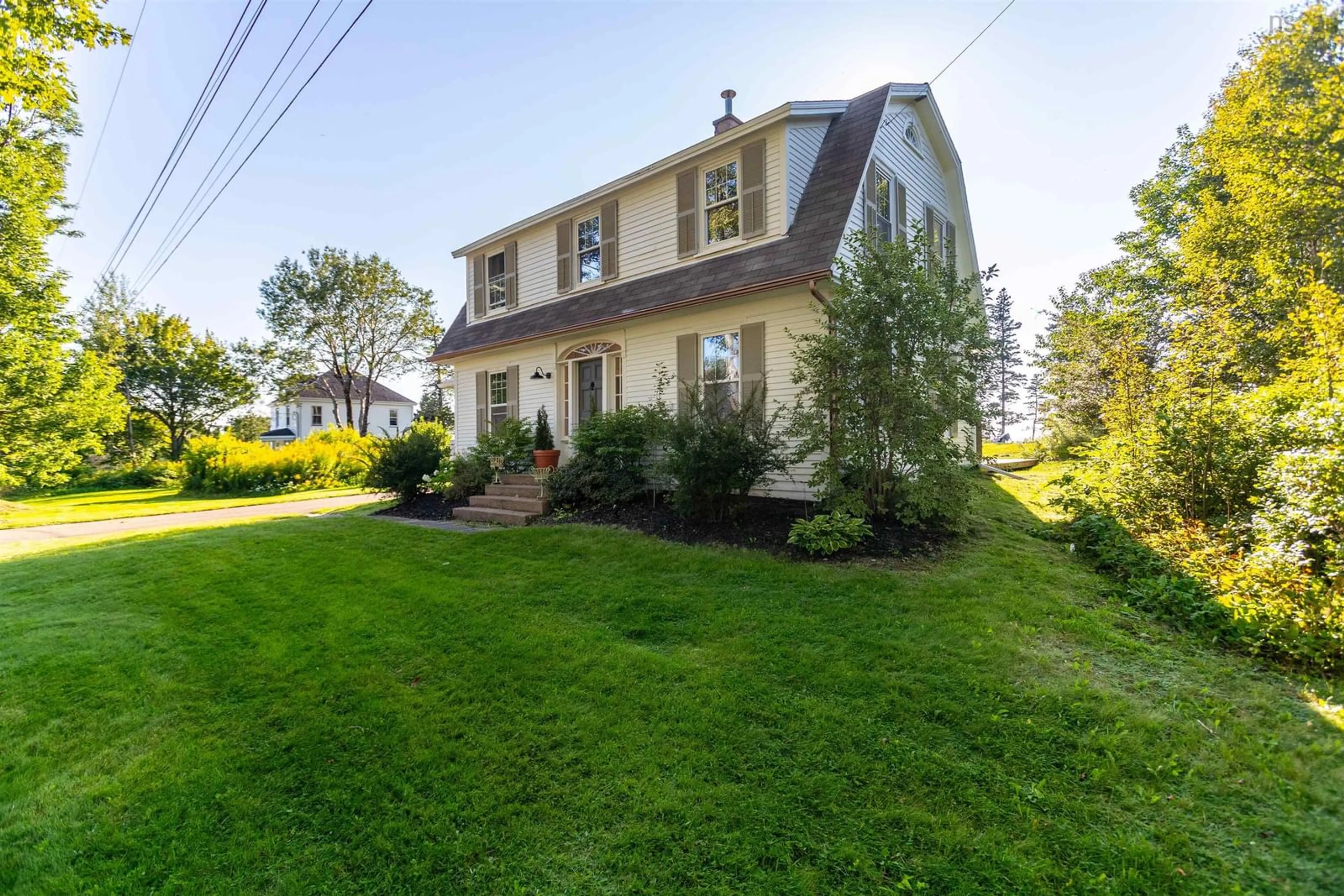 A pic from outside/outdoor area/front of a property/back of a property/a pic from drone, street for 2703 Highway 362, Margaretsville Nova Scotia B0S 1P0
