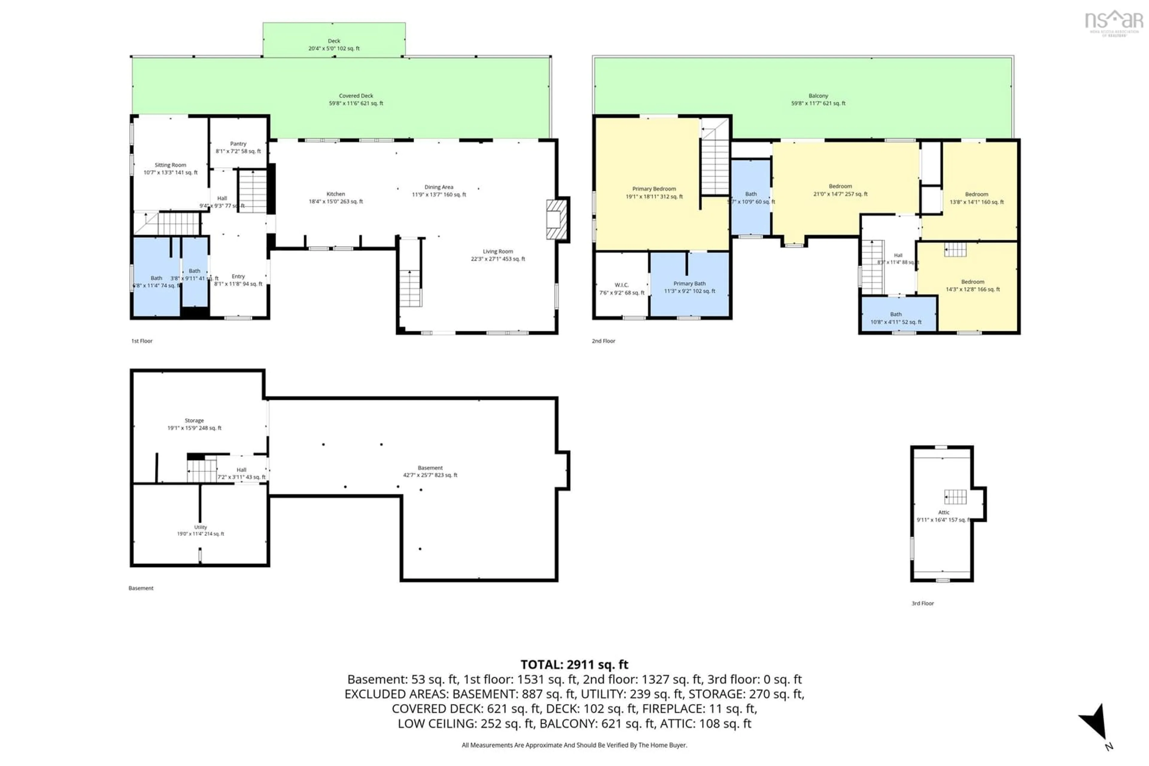 Floor plan for 4591, 4587 Highway 332, East Lahave Nova Scotia B4V 0V5