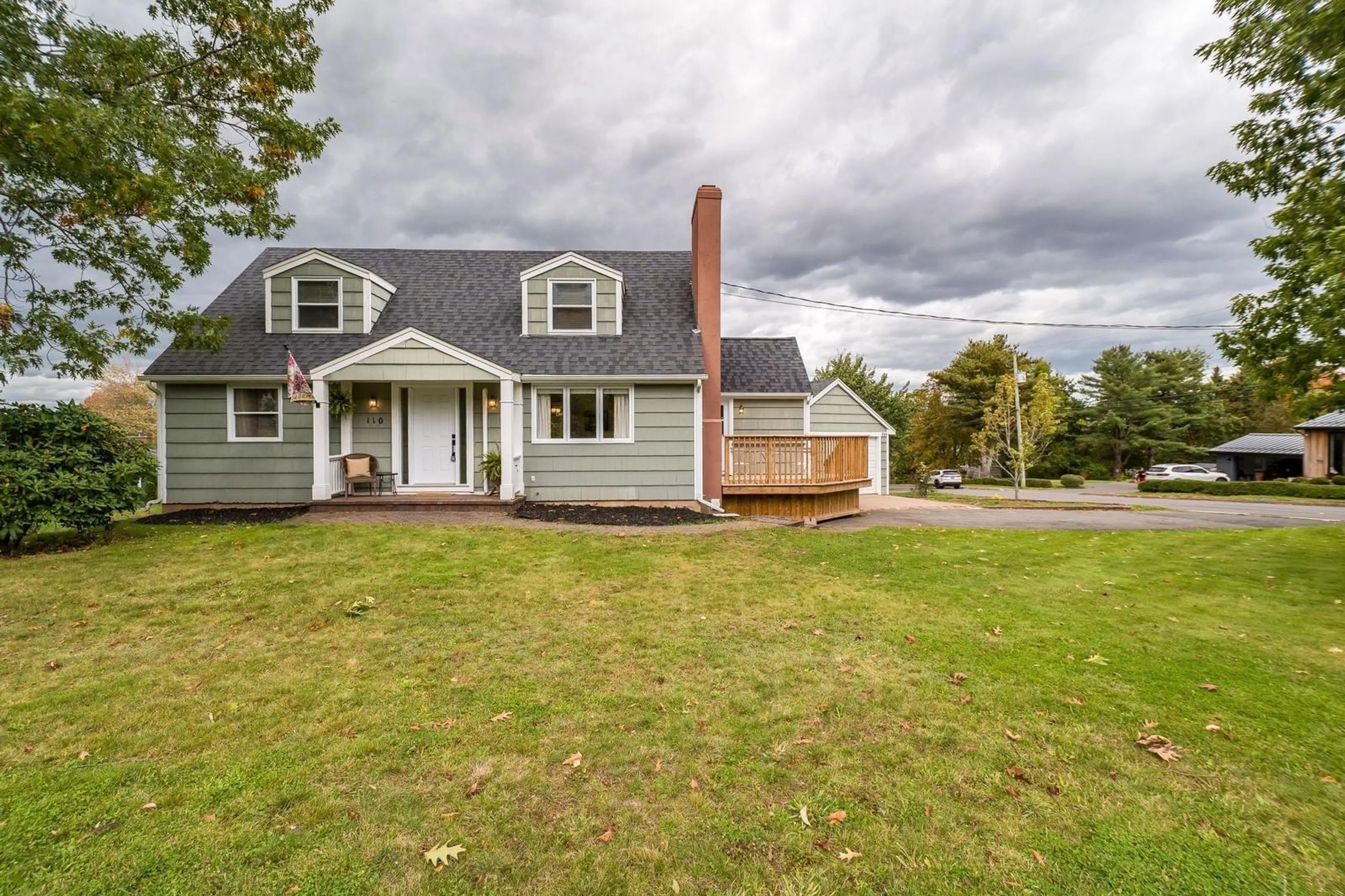 A pic from outside/outdoor area/front of a property/back of a property/a pic from drone, street for 110 Skyway Dr, Wolfville Nova Scotia B4P 1S4