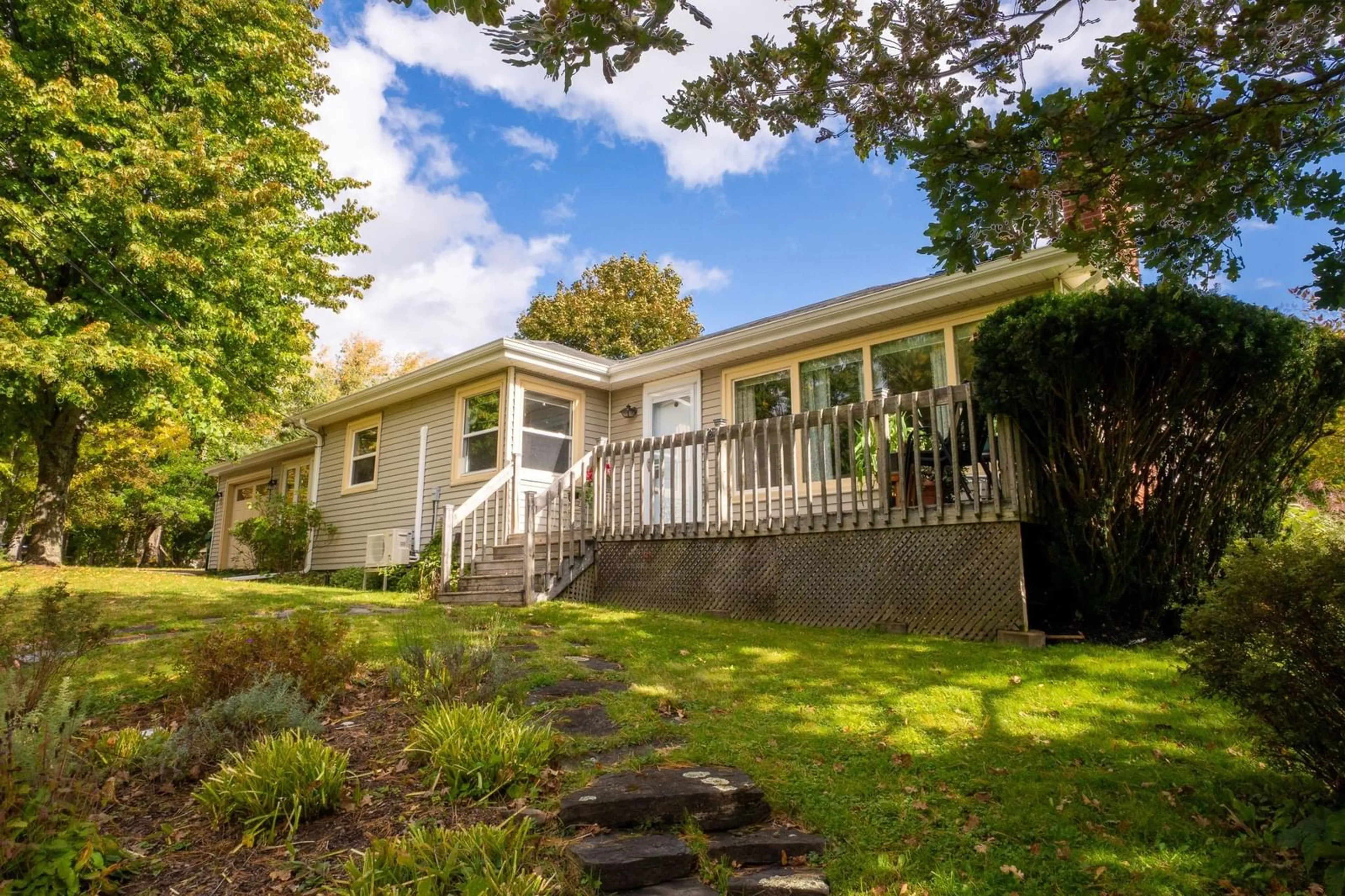A pic from outside/outdoor area/front of a property/back of a property/a pic from drone, street for 59 Tremain Cres, Windsor Nova Scotia B0N 2T0