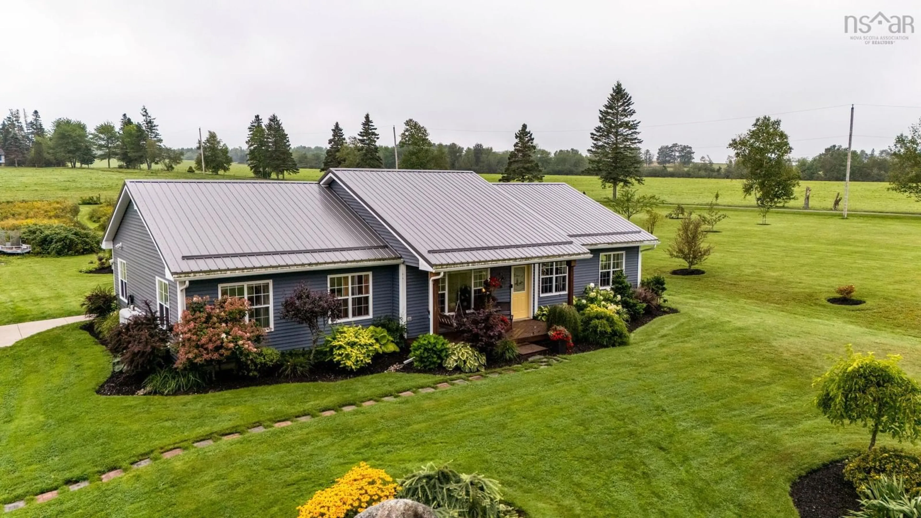 A pic from outside/outdoor area/front of a property/back of a property/a pic from drone, unknown for 1716 Ashdale Rd, South Rawdon Nova Scotia B0N 1Z0