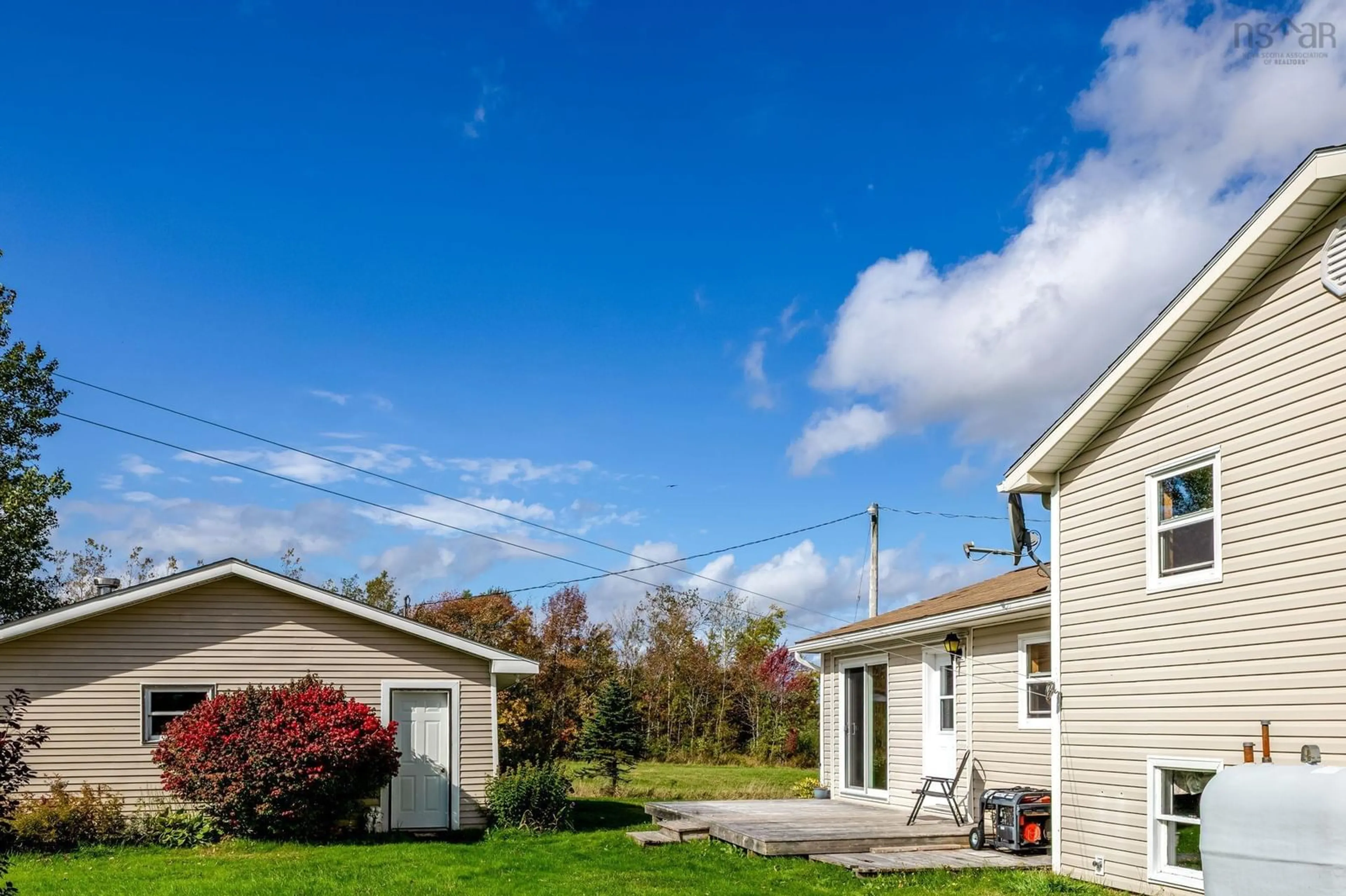 Home with vinyl exterior material, street for 3616 River John Rd, Sundridge Nova Scotia B0K 1H0