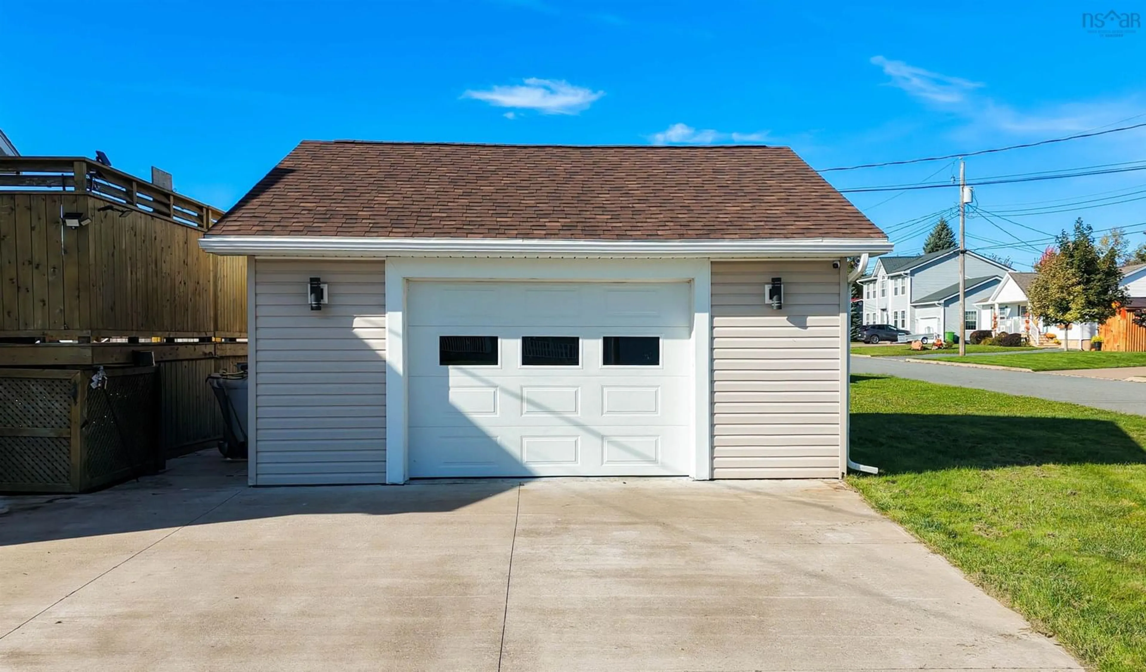 Indoor garage for 44 Lovat Cres, New Glasgow Nova Scotia B2H 0B2