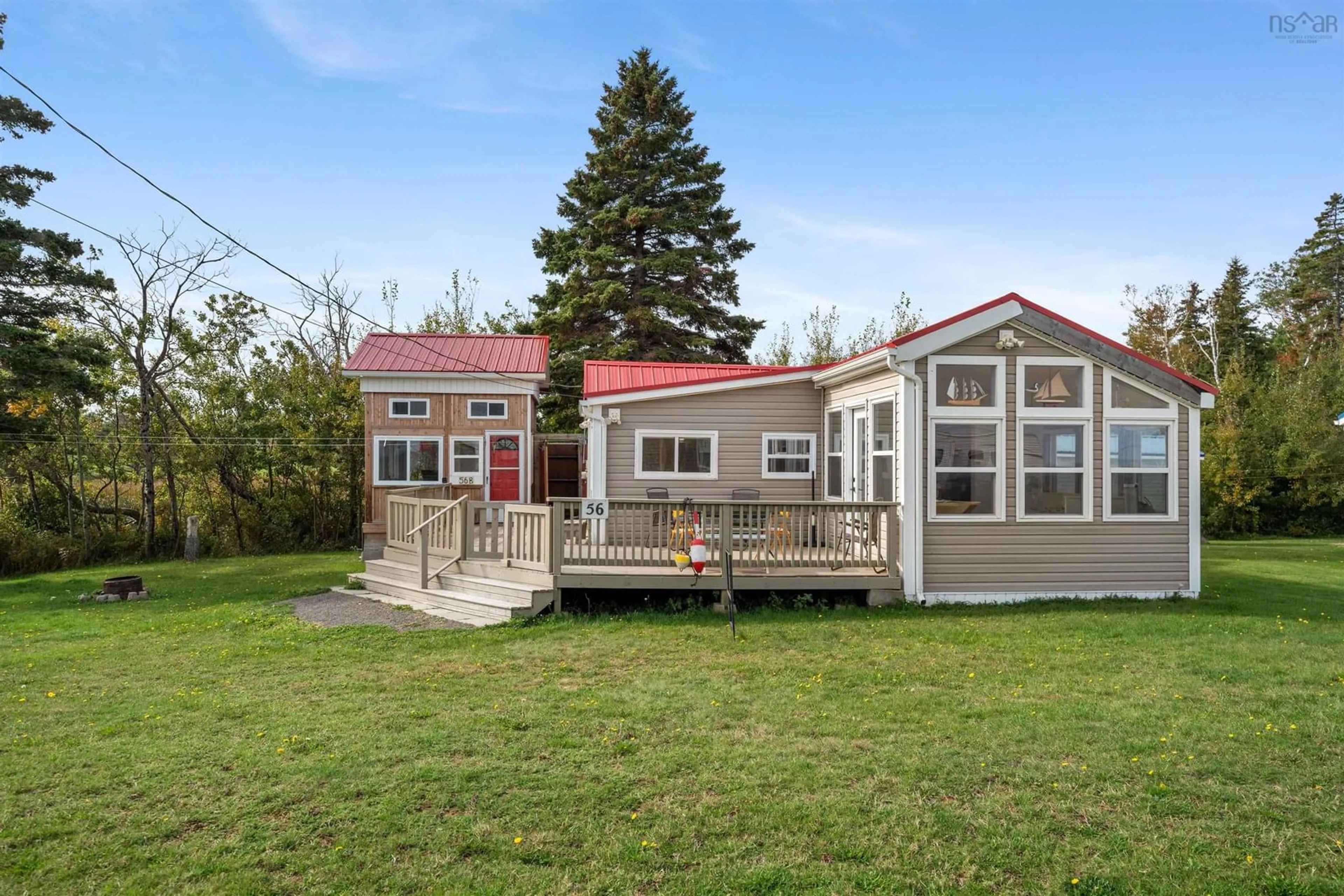 Home with vinyl exterior material, unknown for 56 Oulton Beach Dr, Lorneville Nova Scotia B4H 3X9