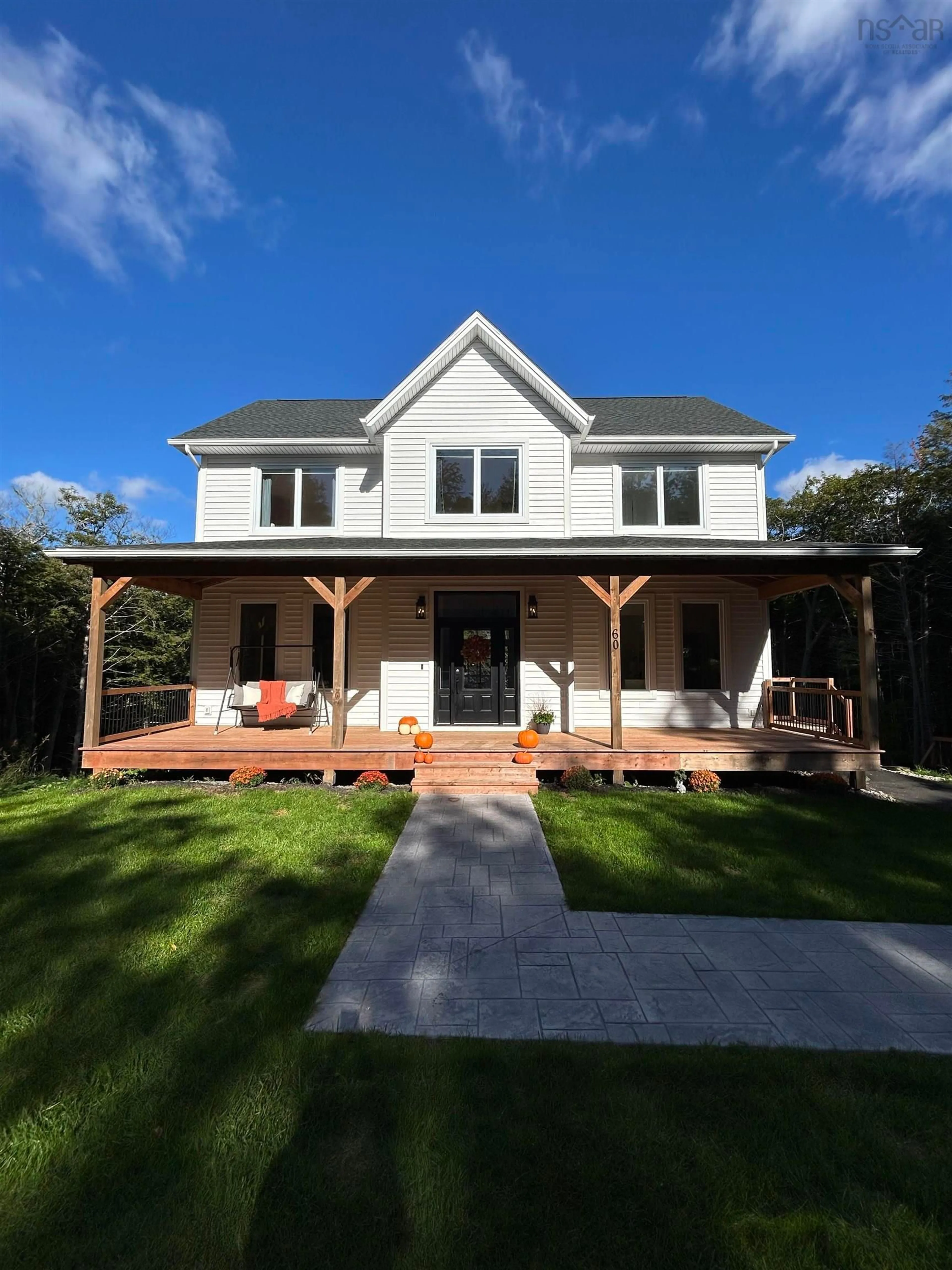 Home with vinyl exterior material, unknown for 60 Wickshire Lane, Grand Lake Nova Scotia B2T 1B3